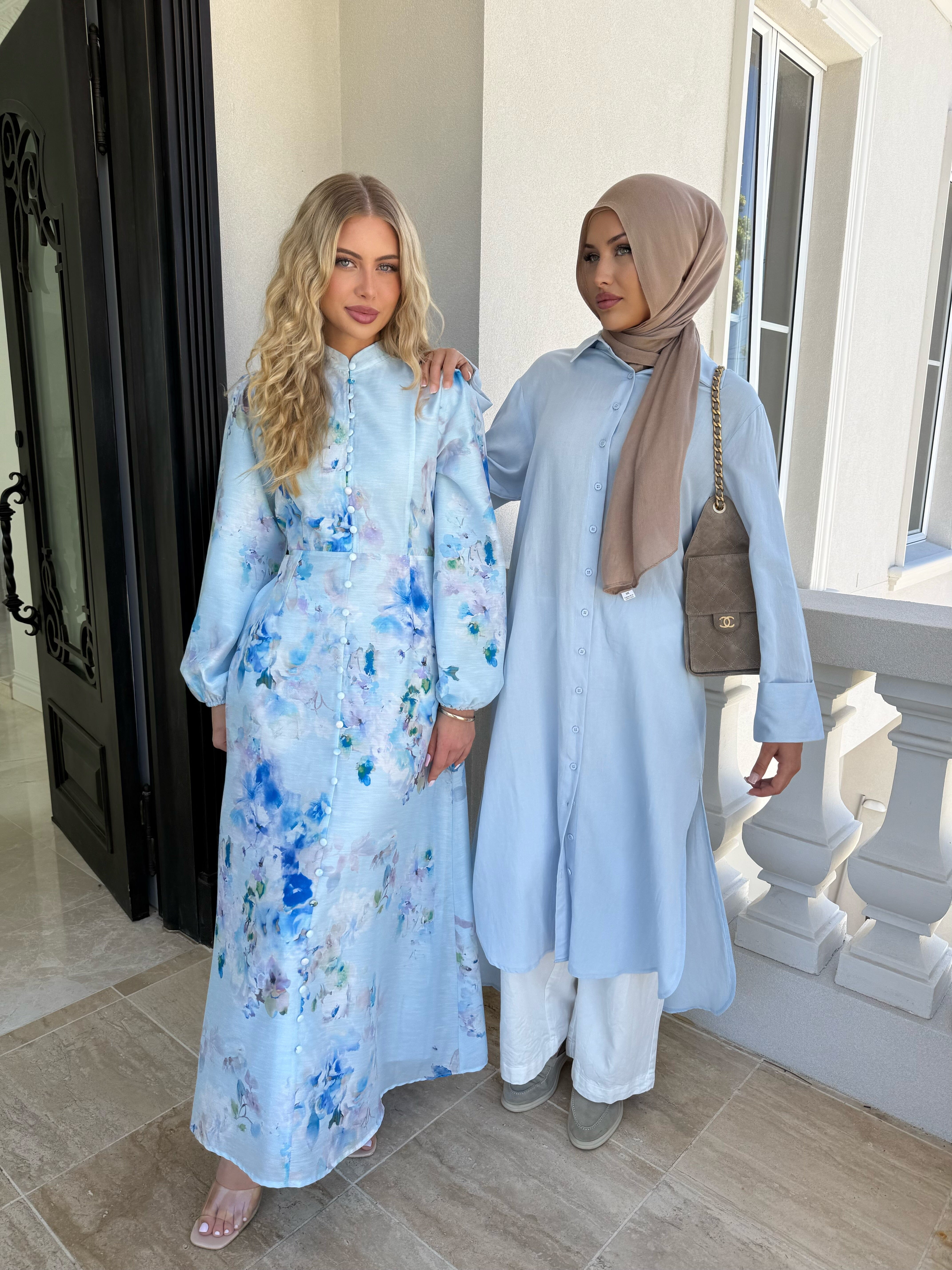 Baby Blue Maxi