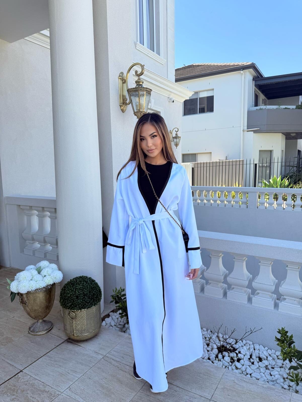 Trimmed Abaya