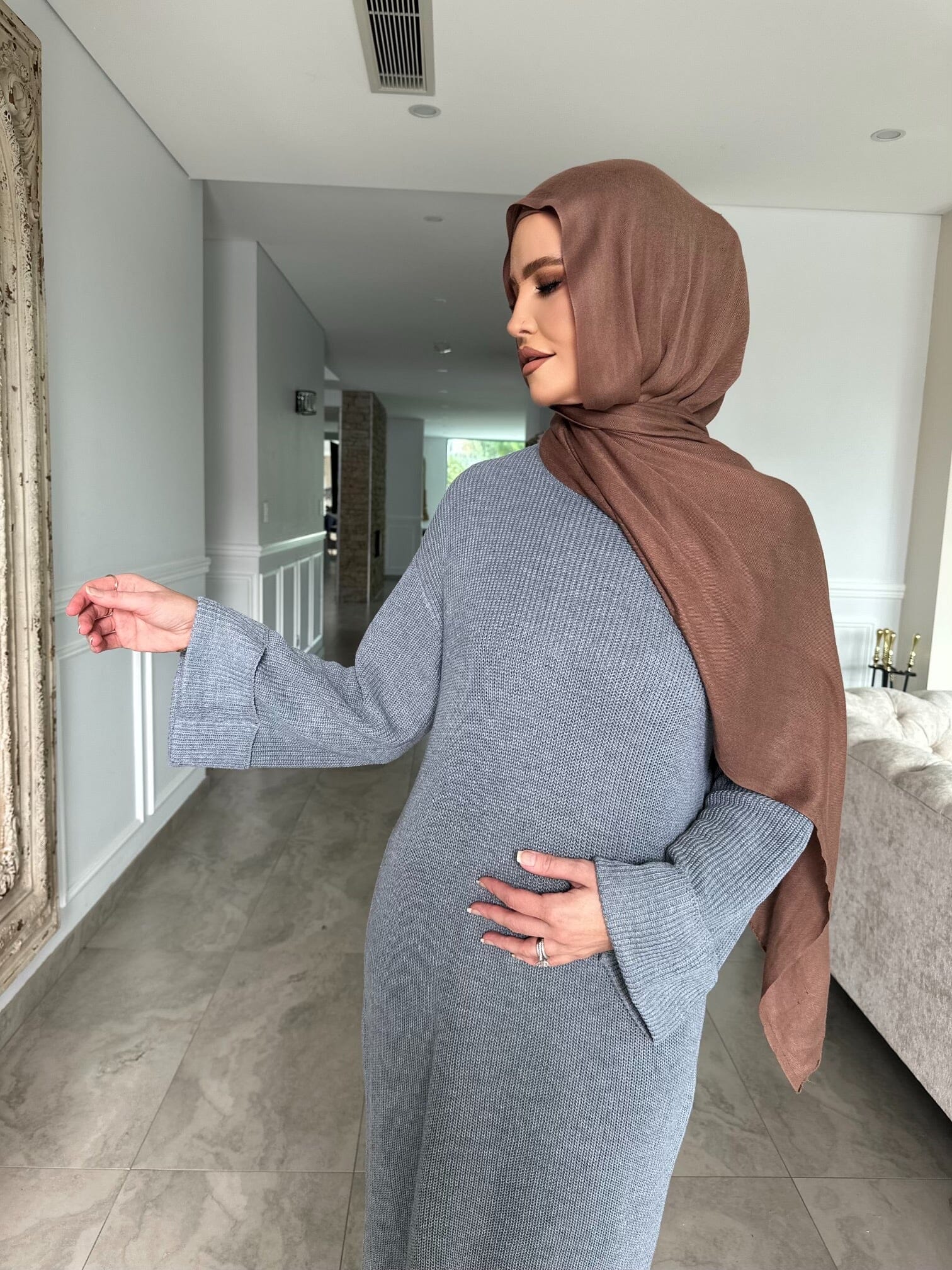 Belle Knit Abaya