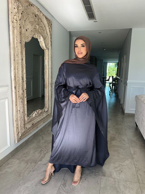 Batwing Satin Kaftan