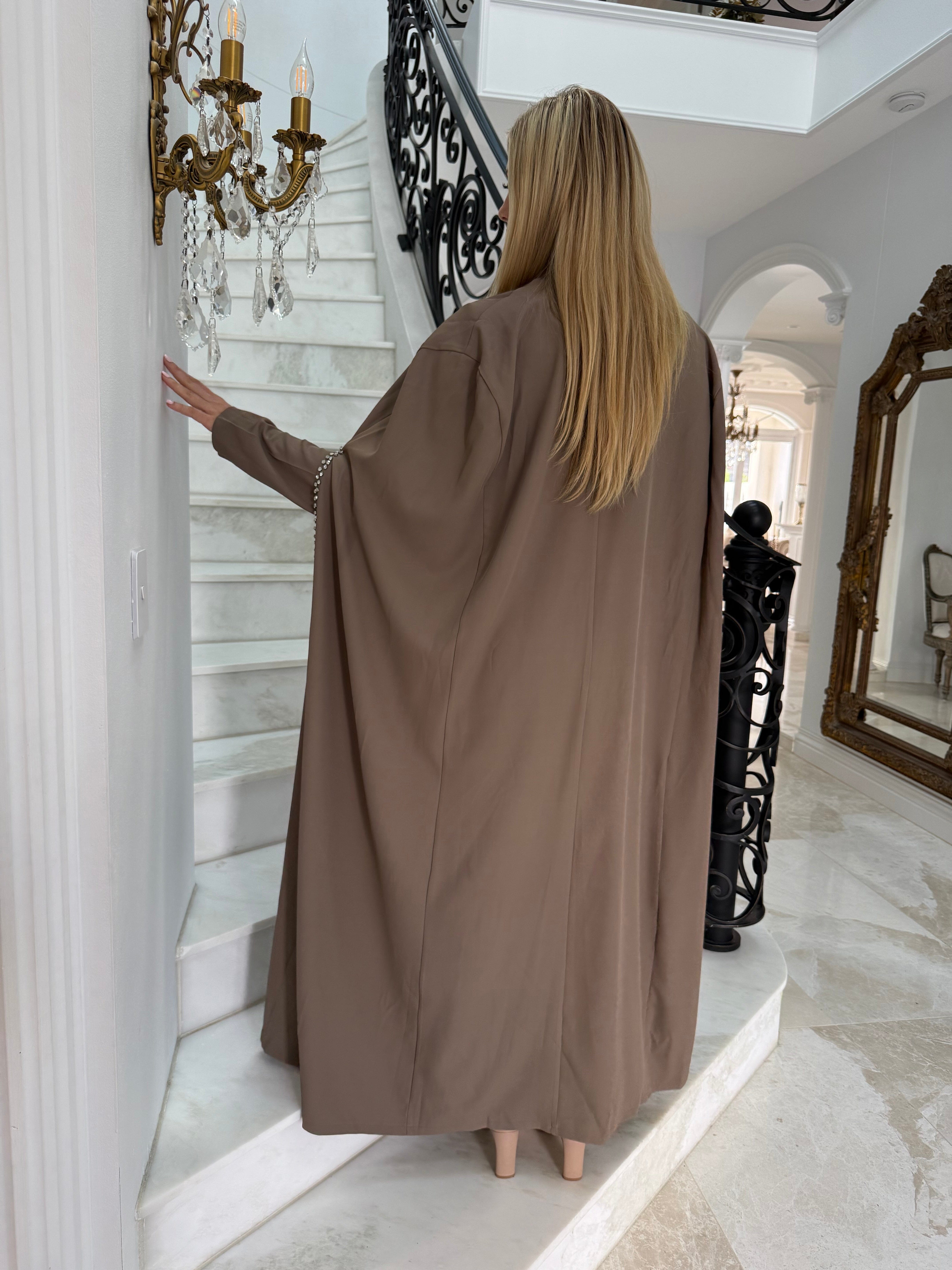 Luxe Beaded Abaya Set