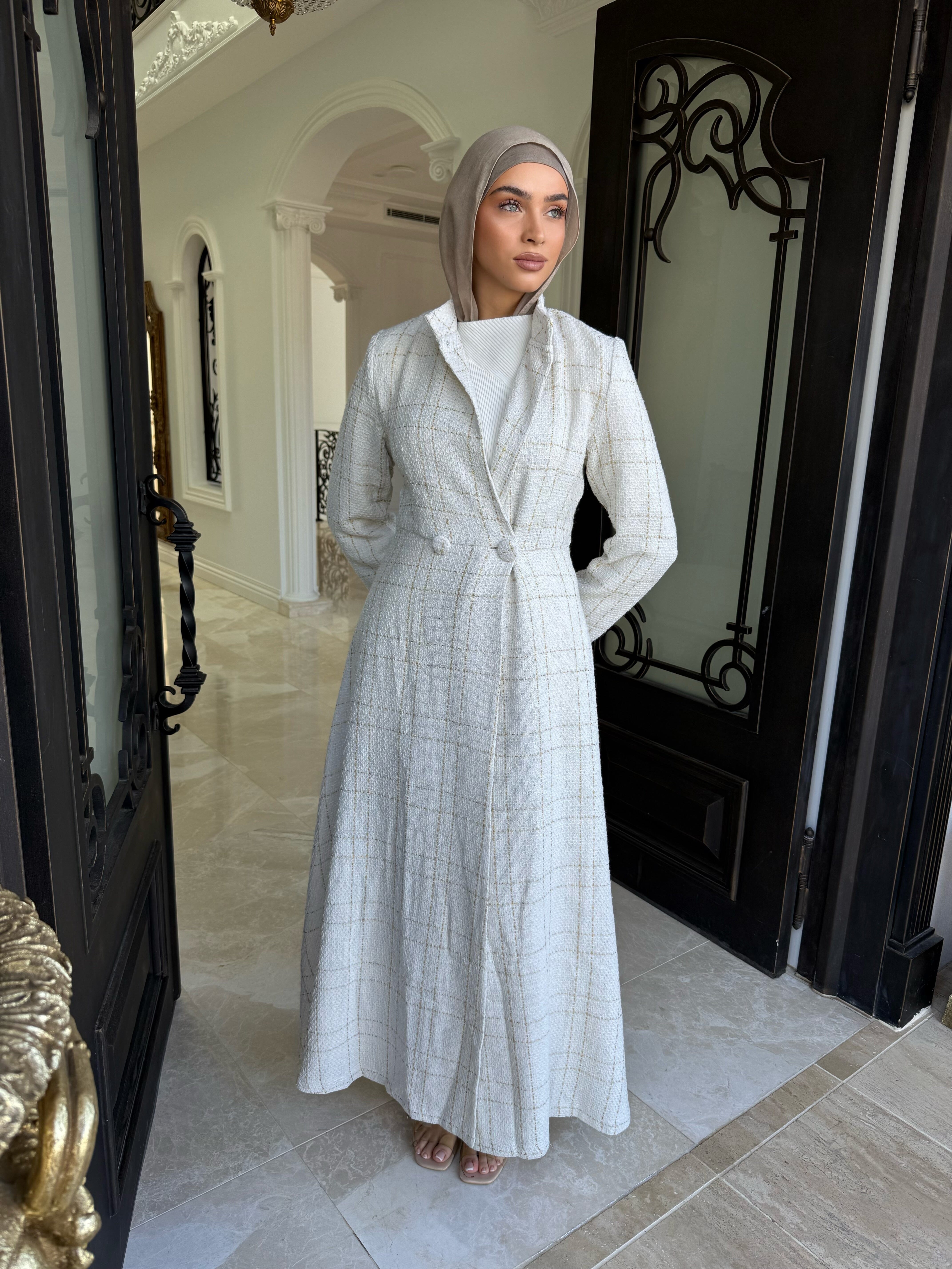 Tweed Coat/ Dress