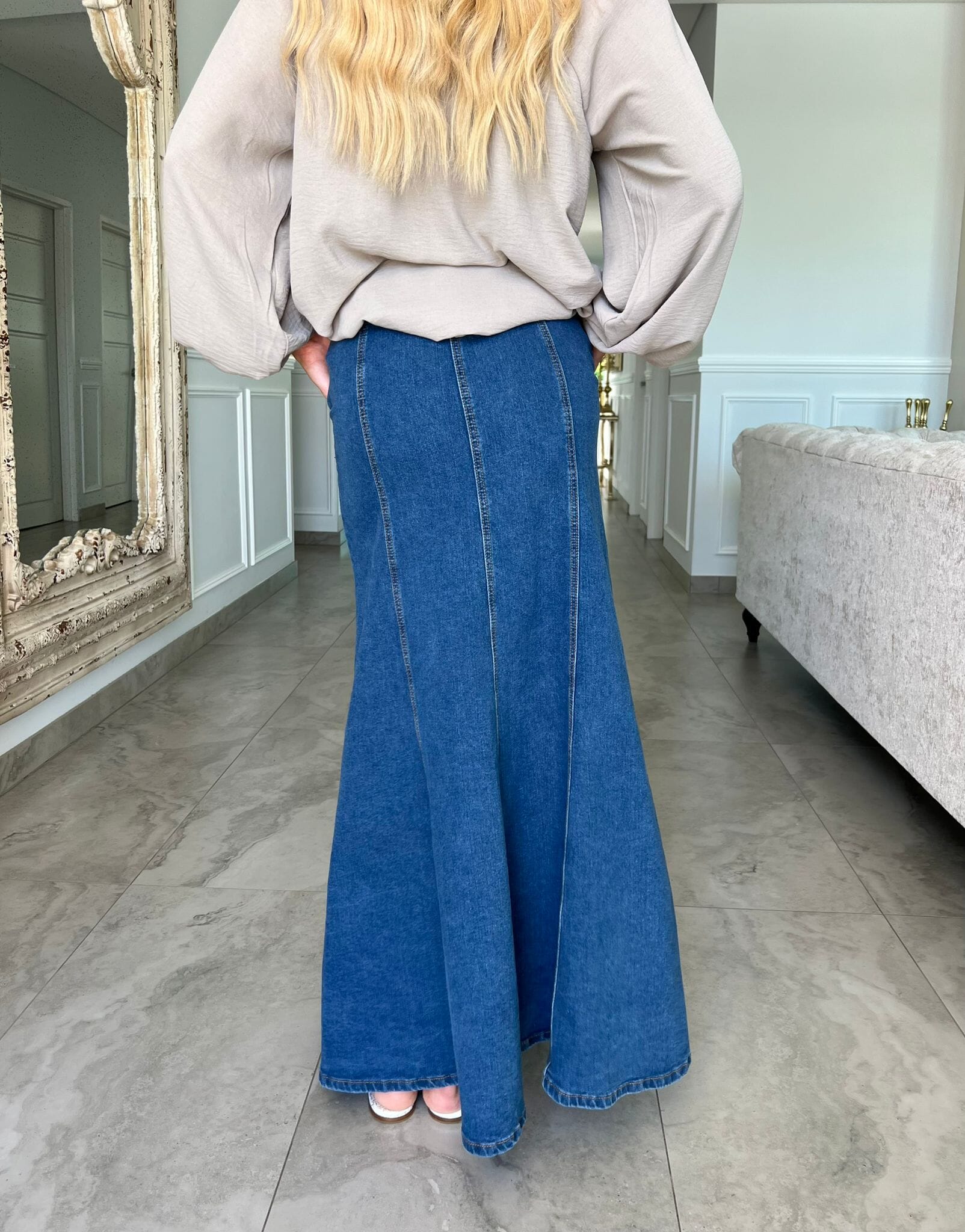 Danielle Denim Skirt