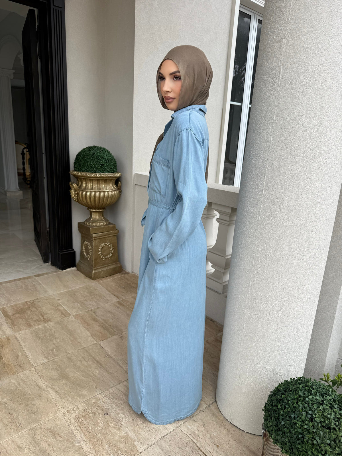 Denim Maxi