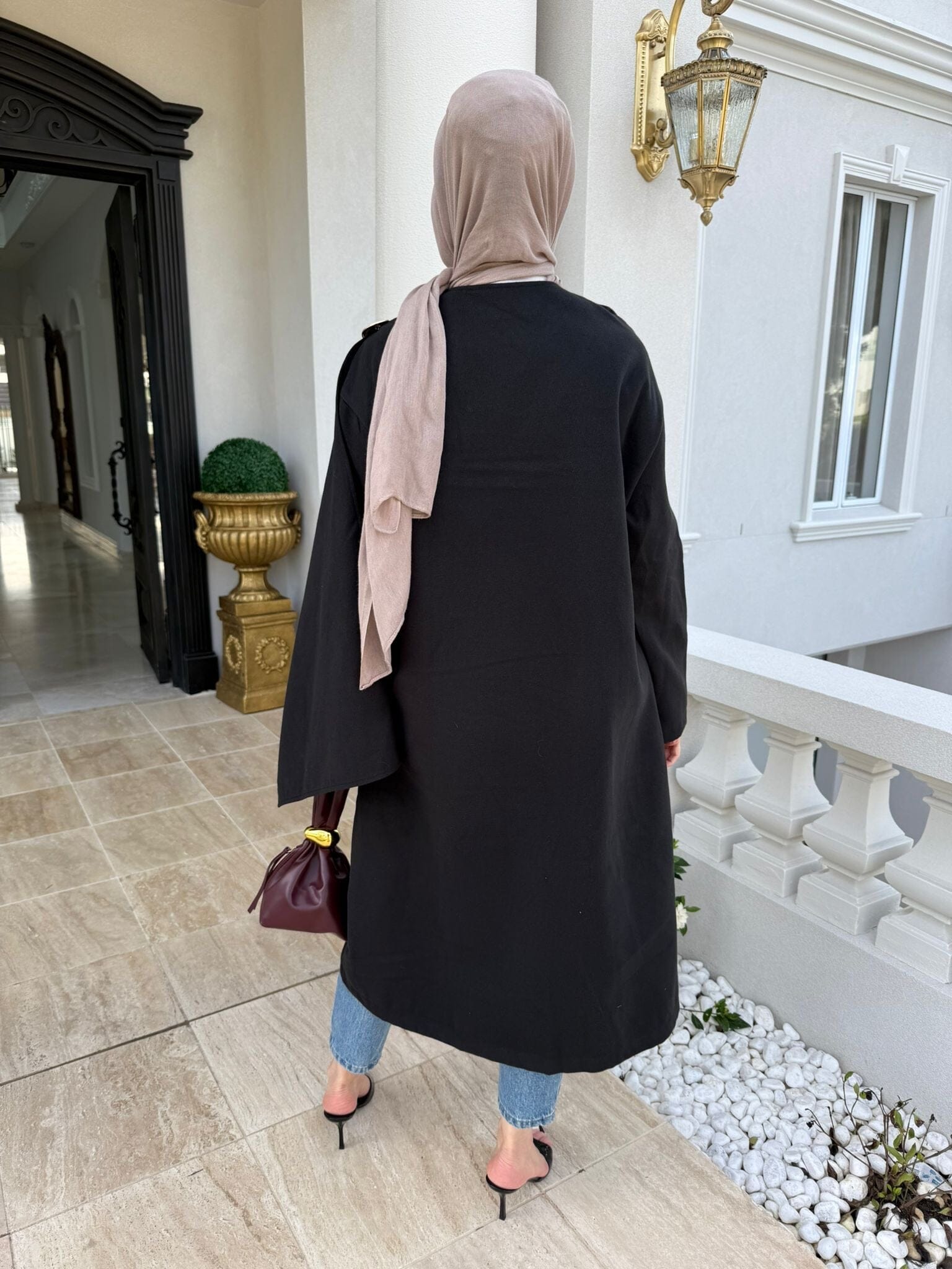 Siham Scarf Coat