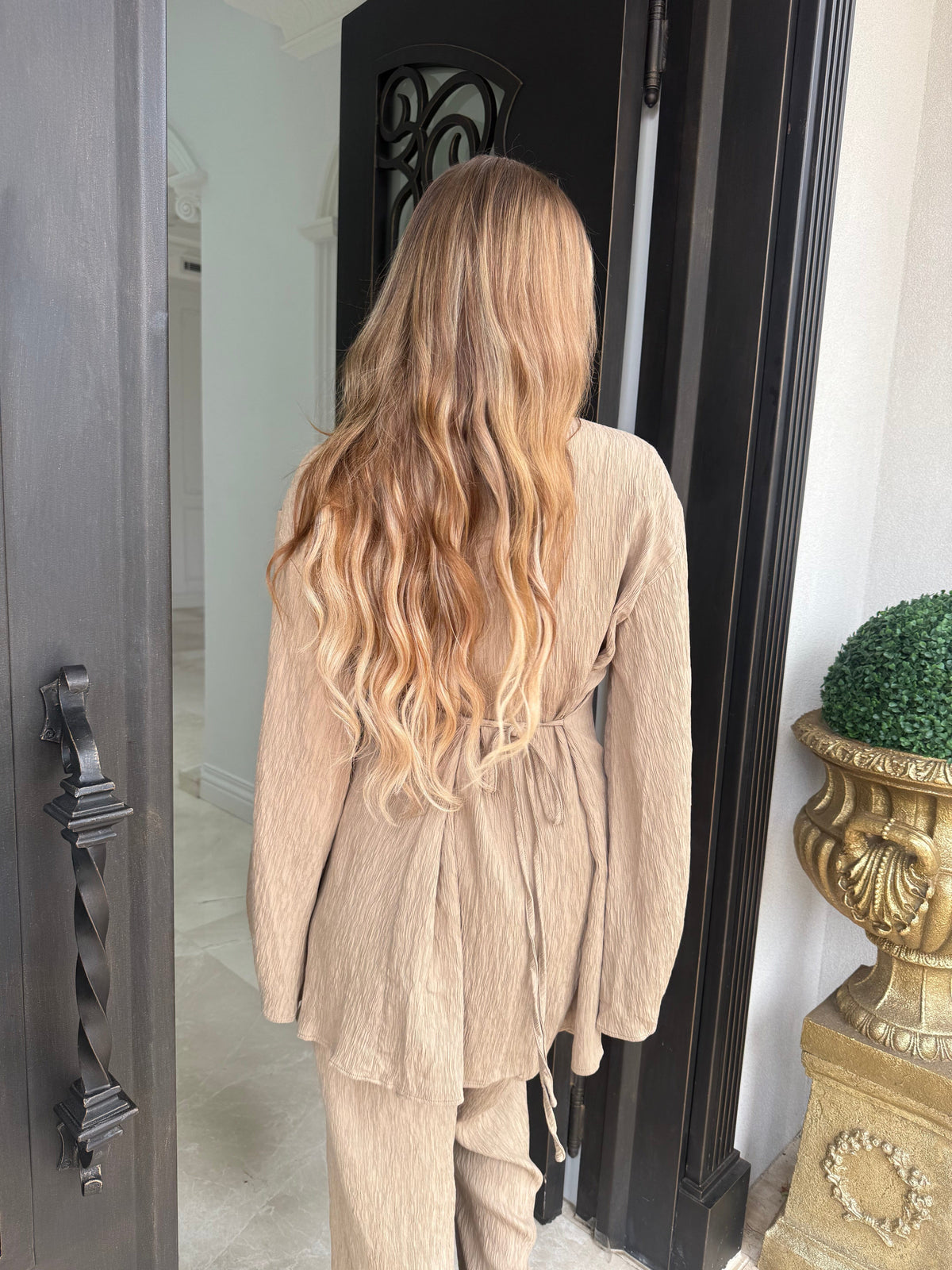 Crepe Tie Set