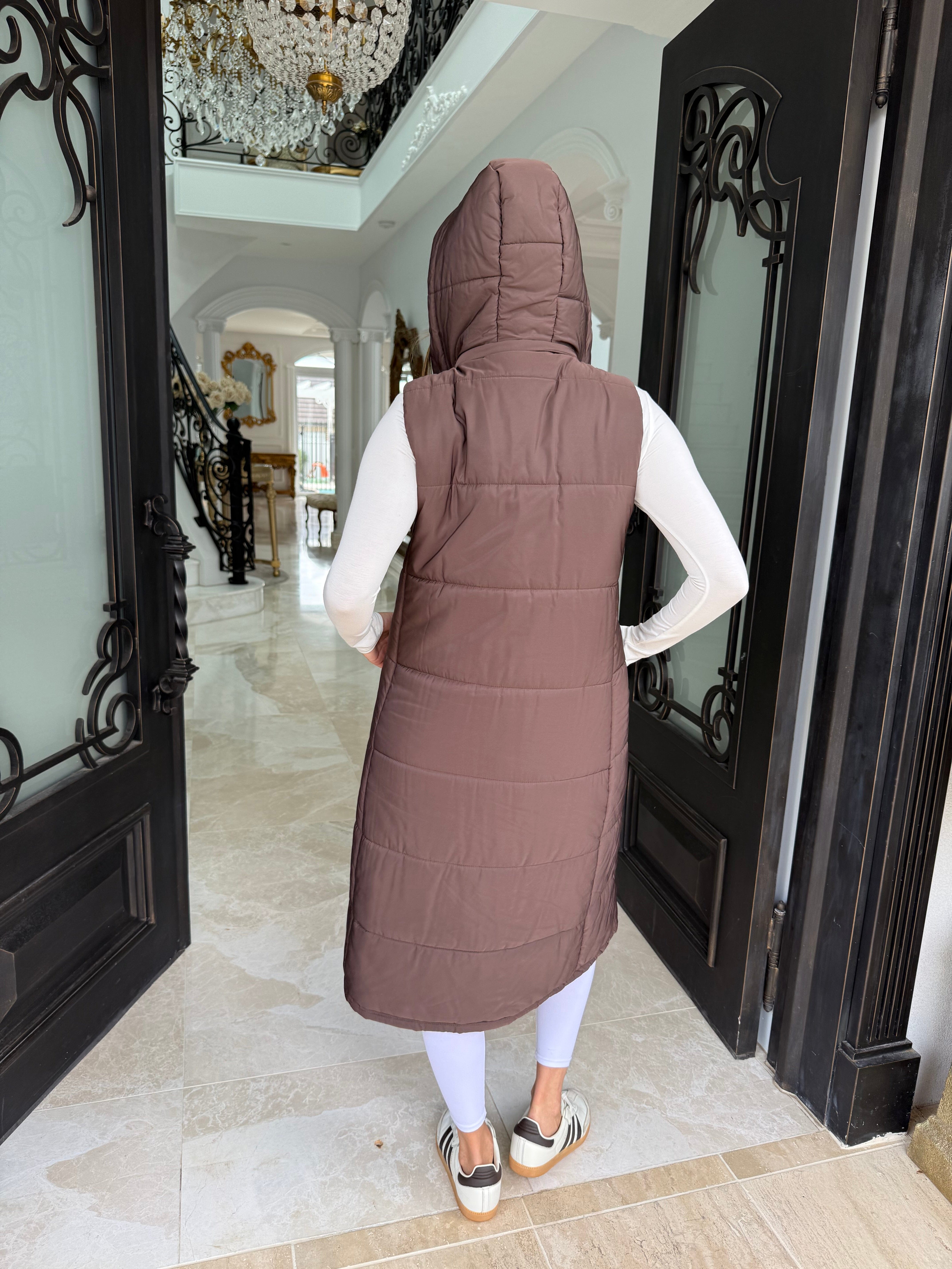Bomber Puffer Vest