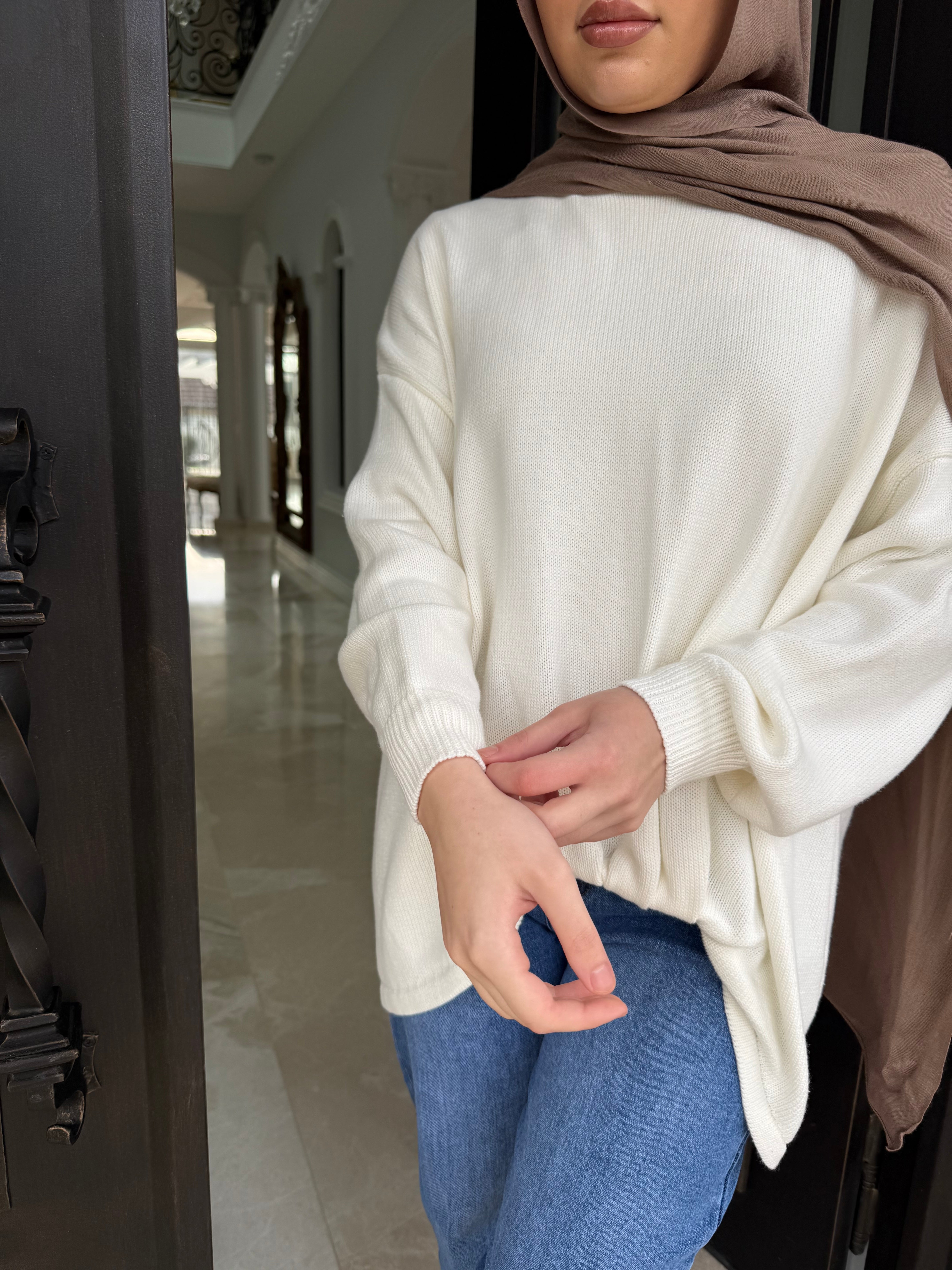 Tucked Knit Jumper