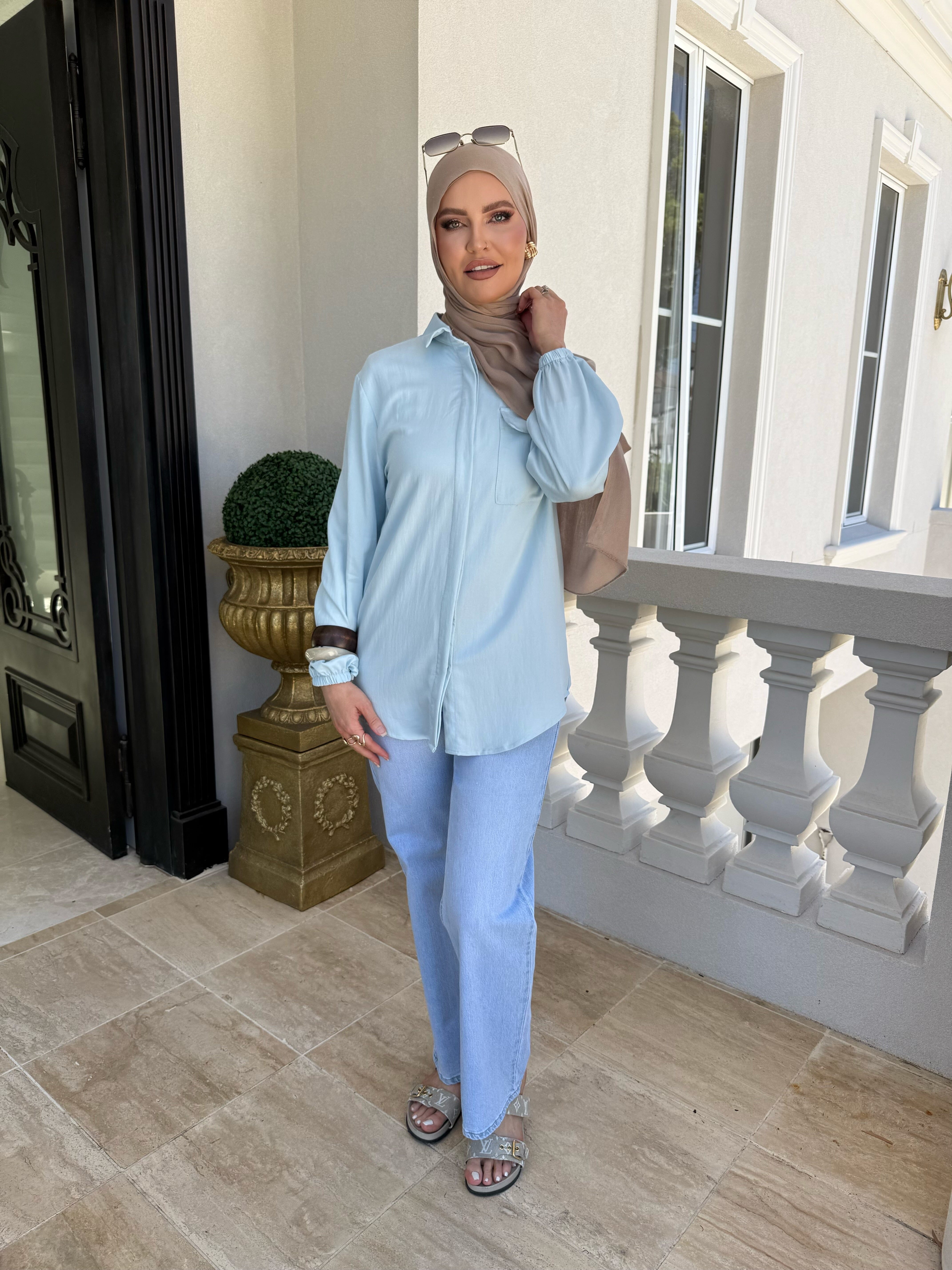 Linen Pocket Shirt