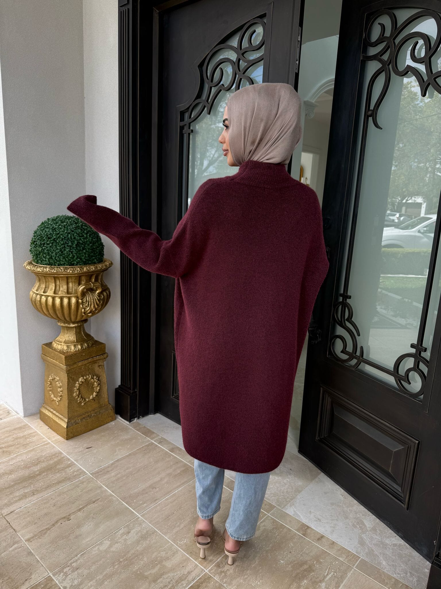 High Low Knit Jumper