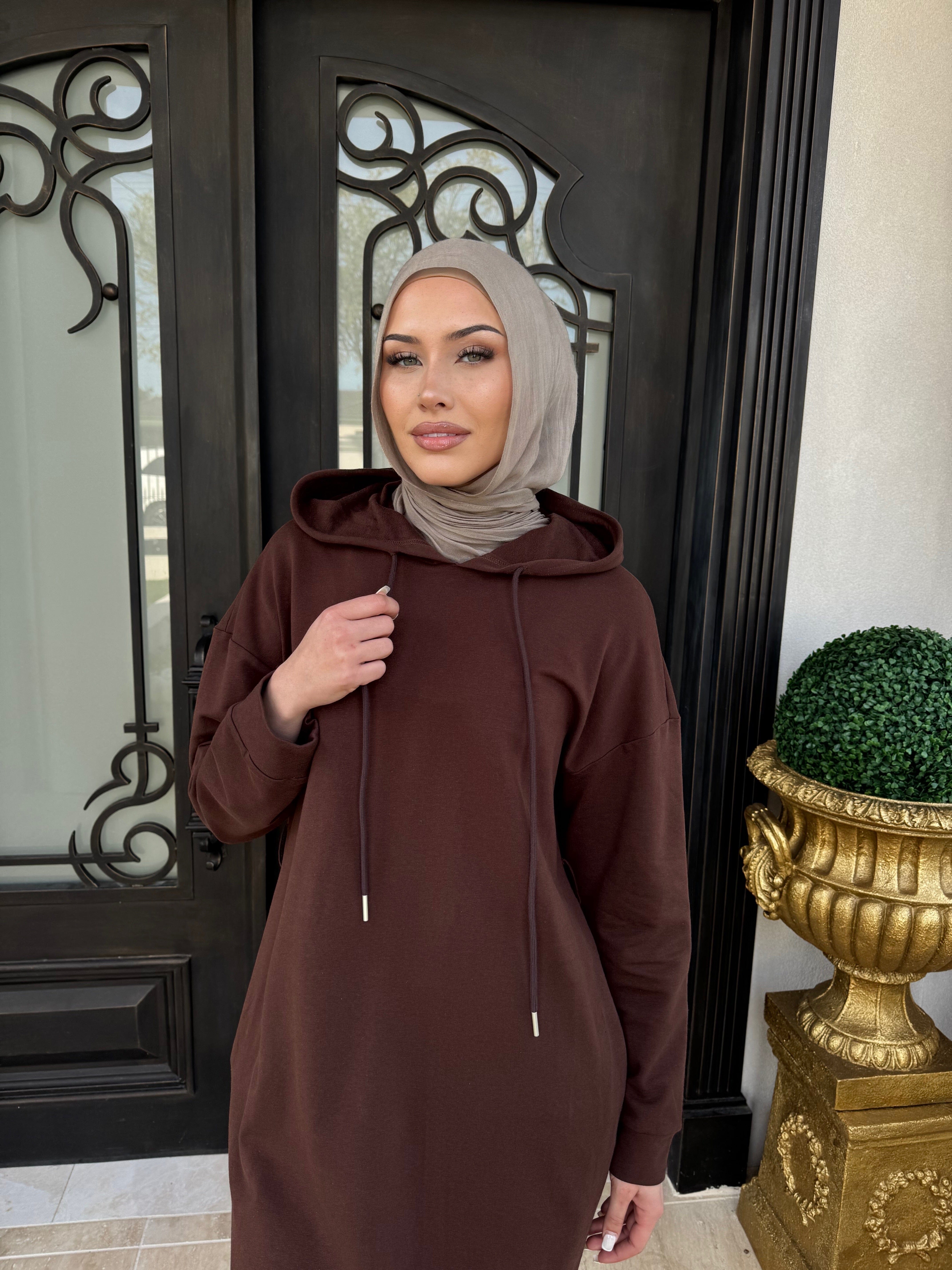 Hoodie Ponte Abaya