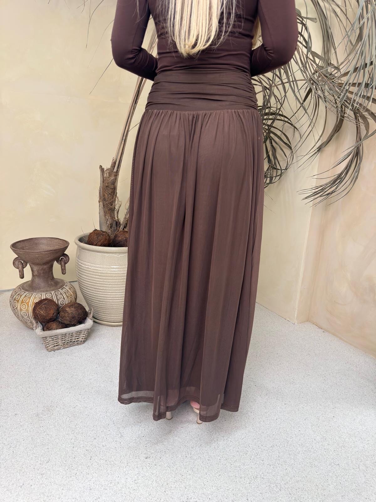 Layali Mesh Skirt