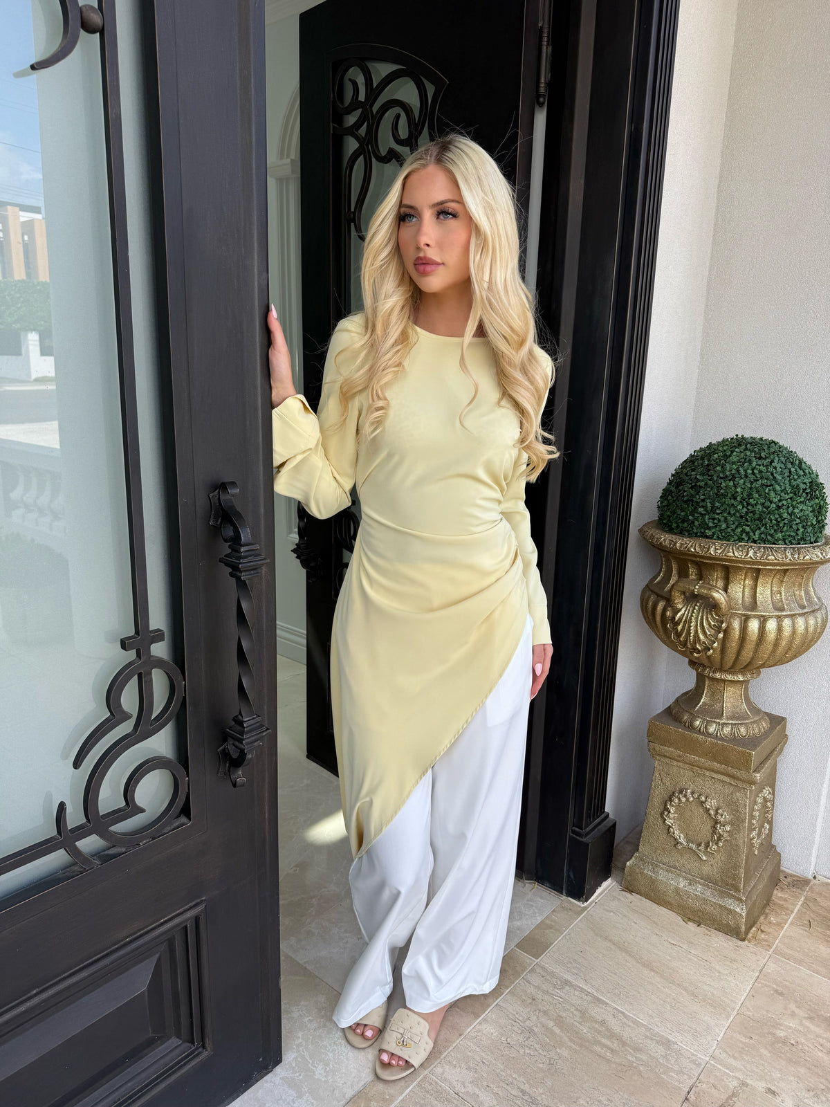 Layla Gathered Tunic