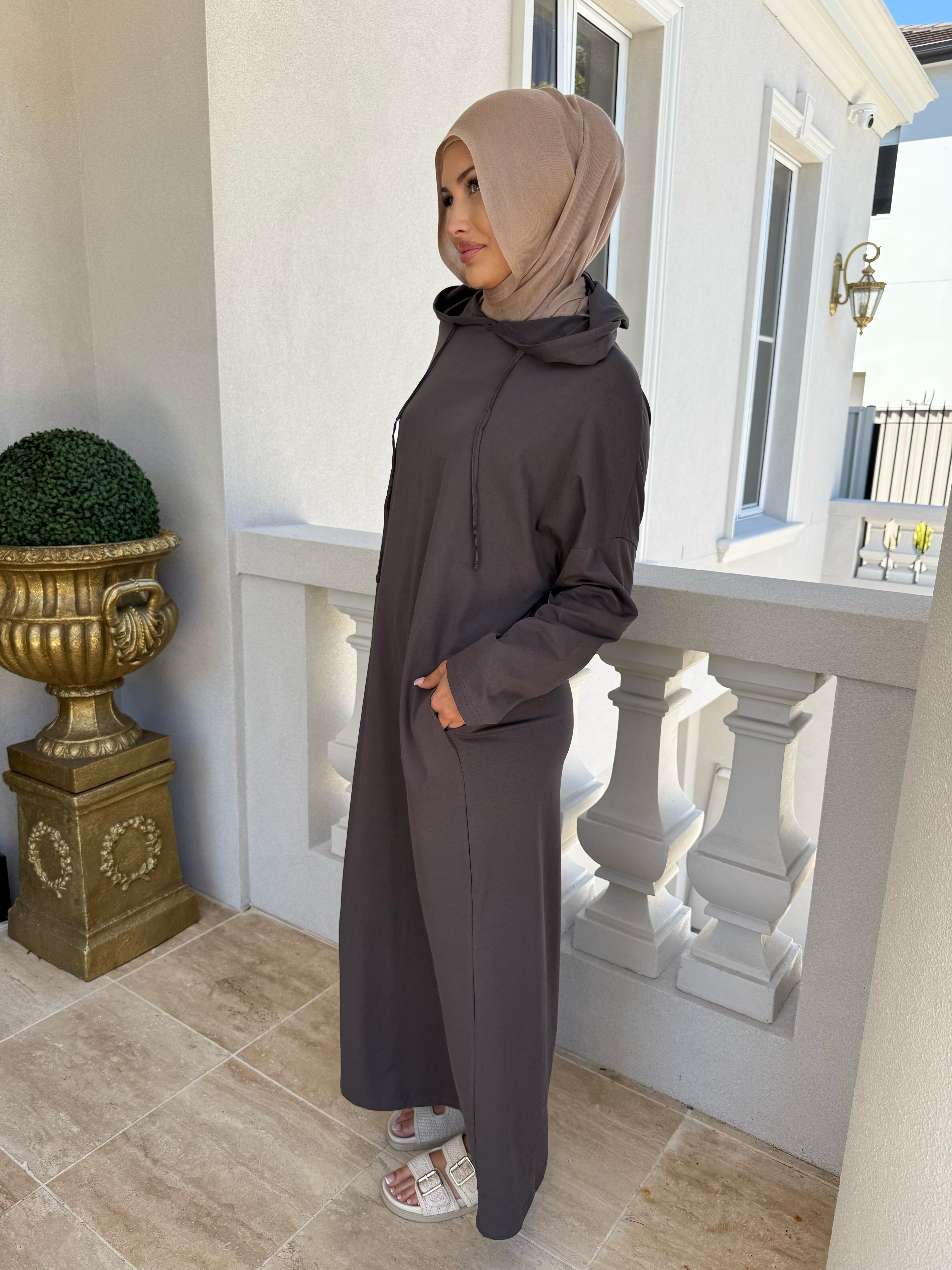 Hoodi Maxi Dress