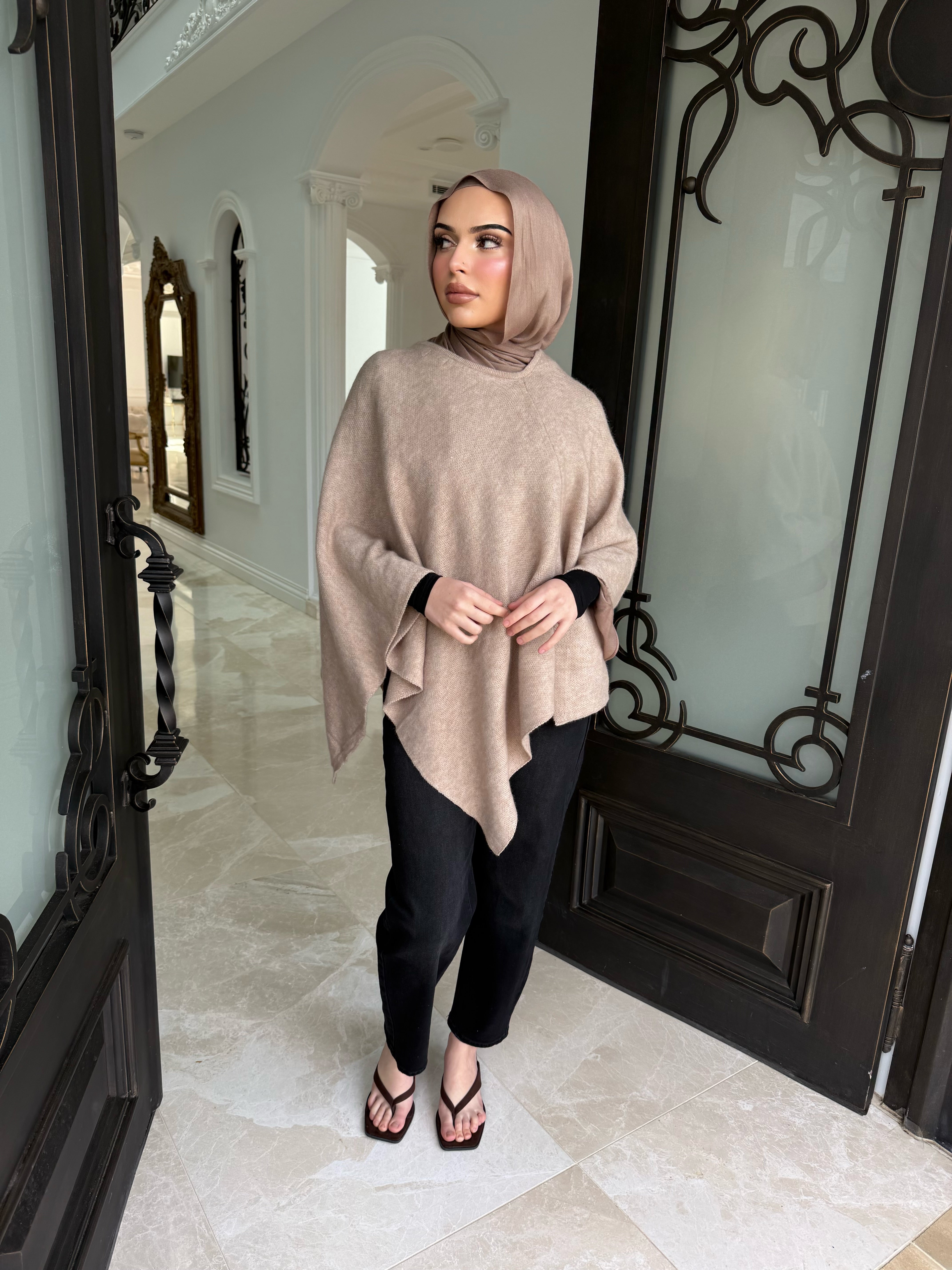 Knit Poncho