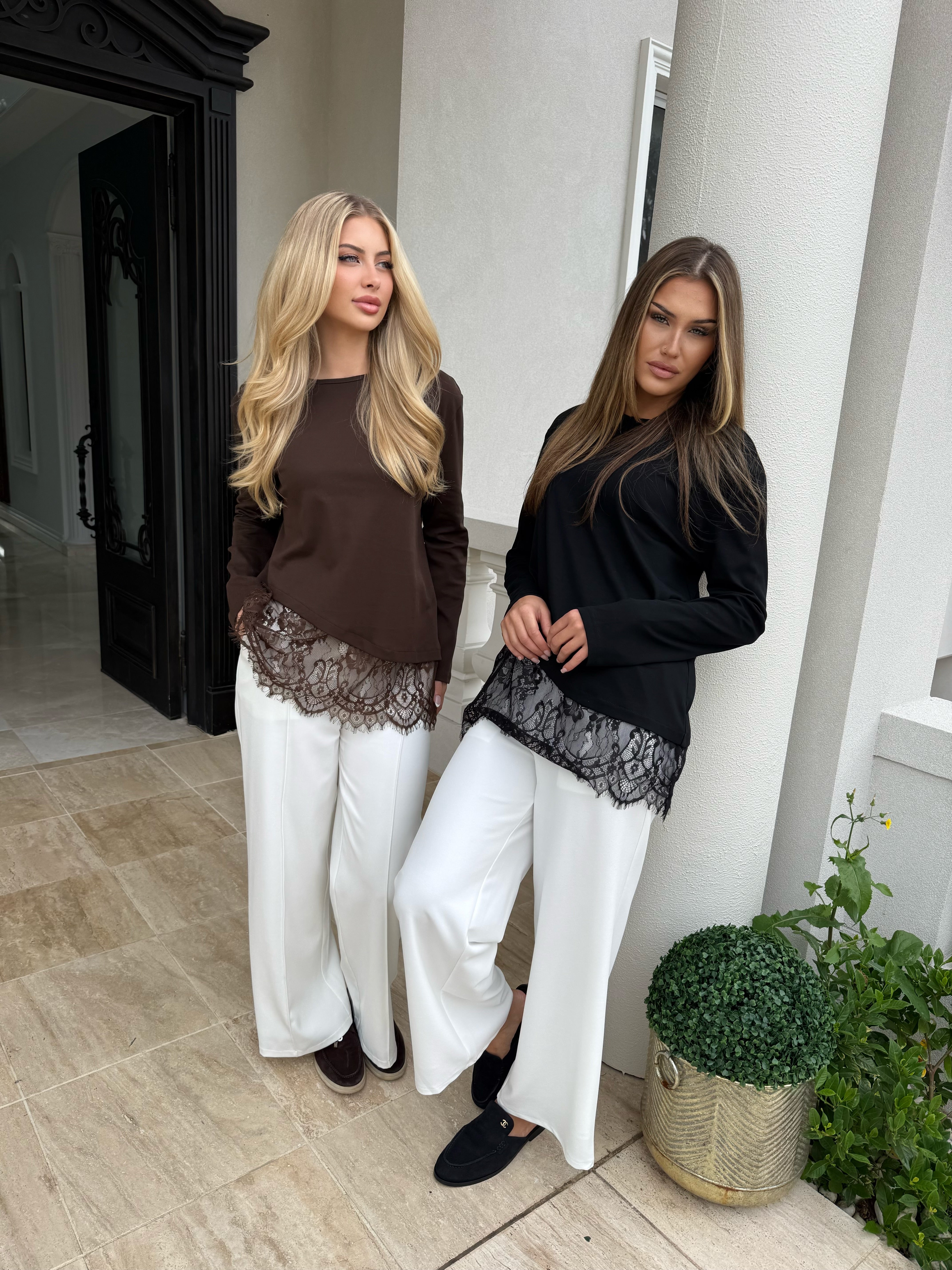 Lace Sports Top