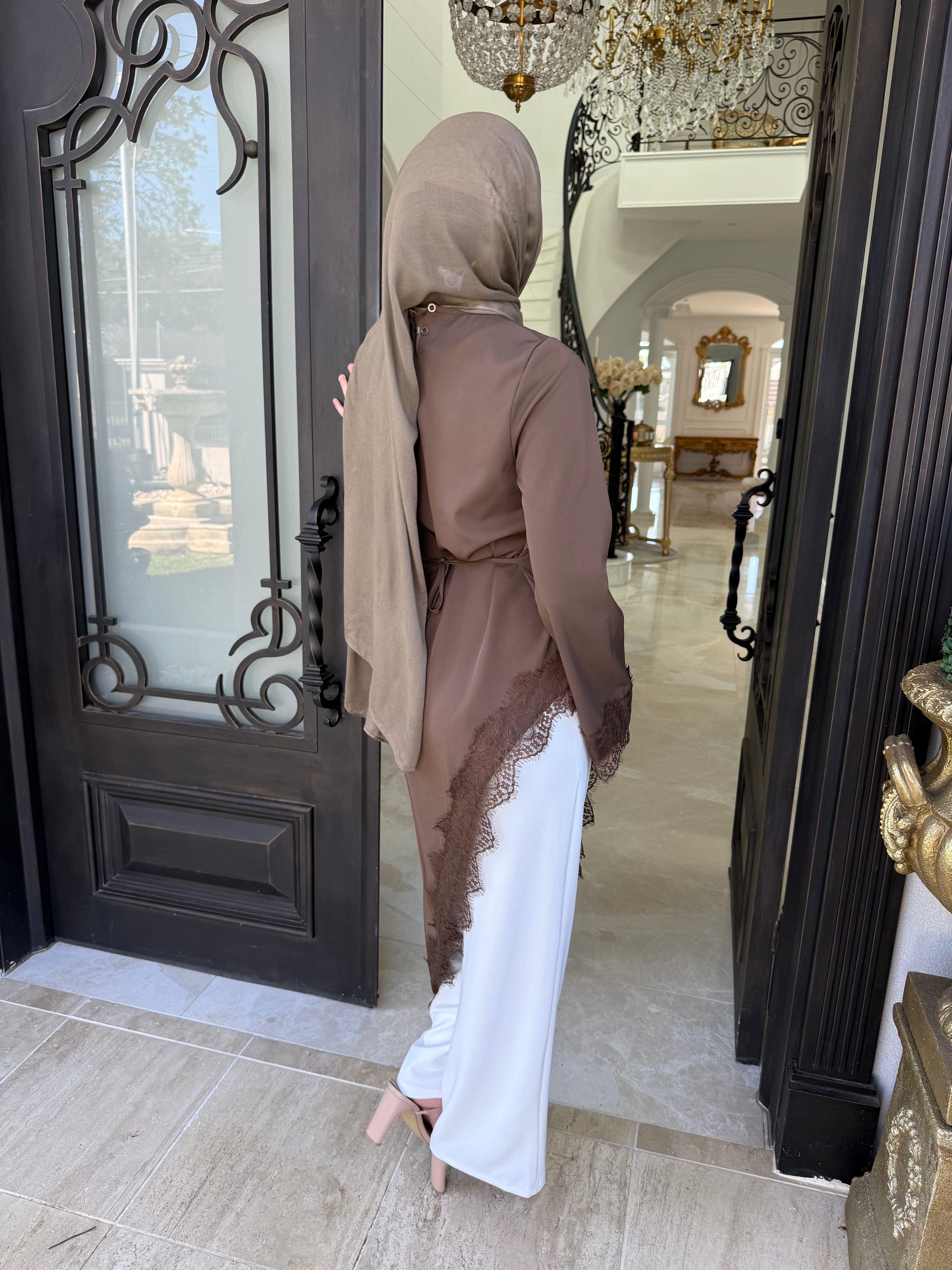 Long Line Lace Tunic