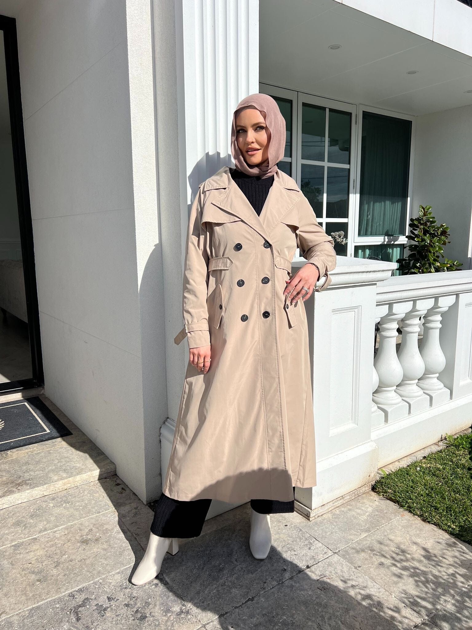 Amber Trench Coat