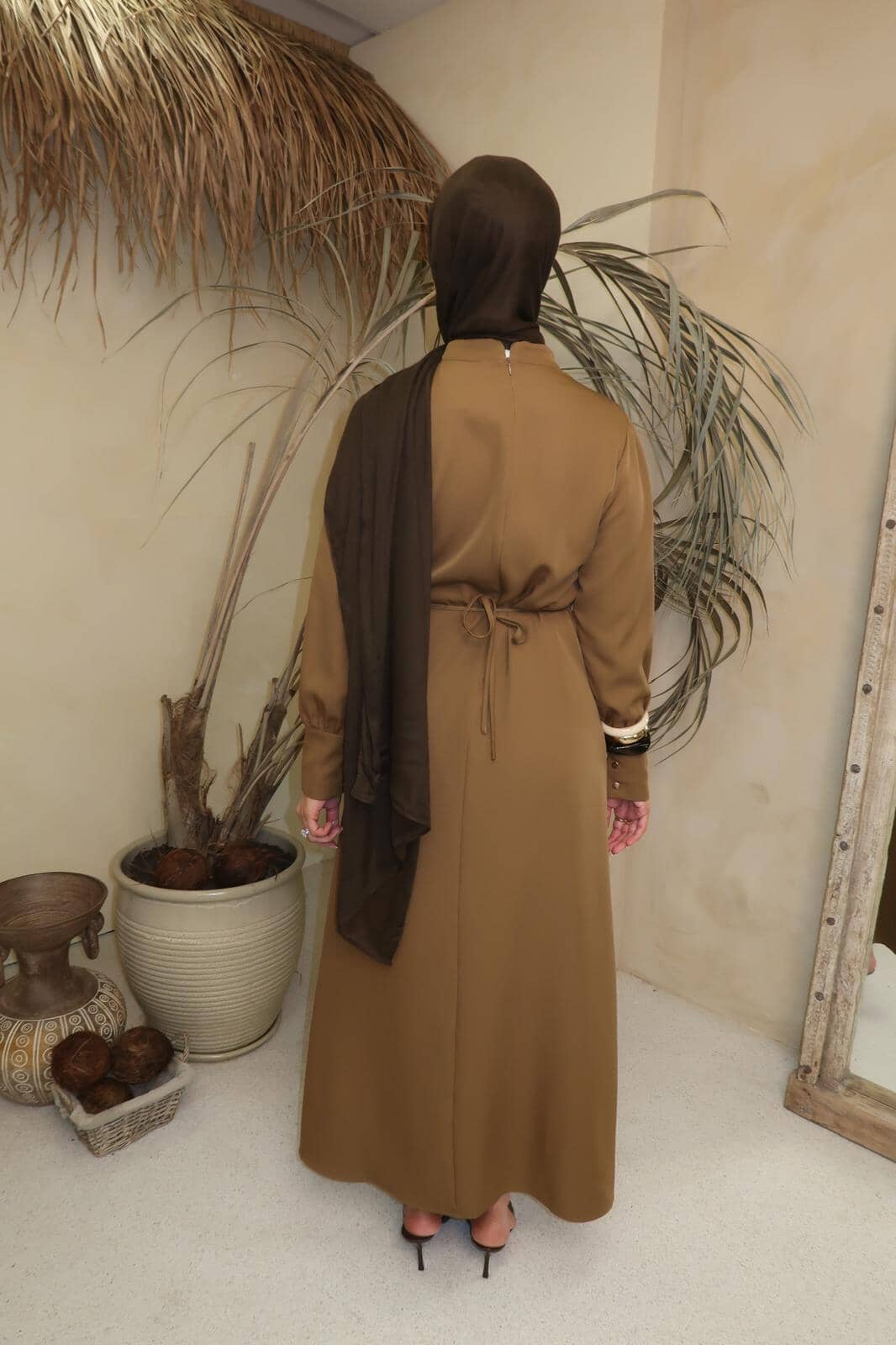 Layali Gathered Dress