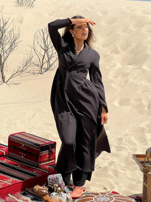 Al Sahara Elegance Dress/Cape