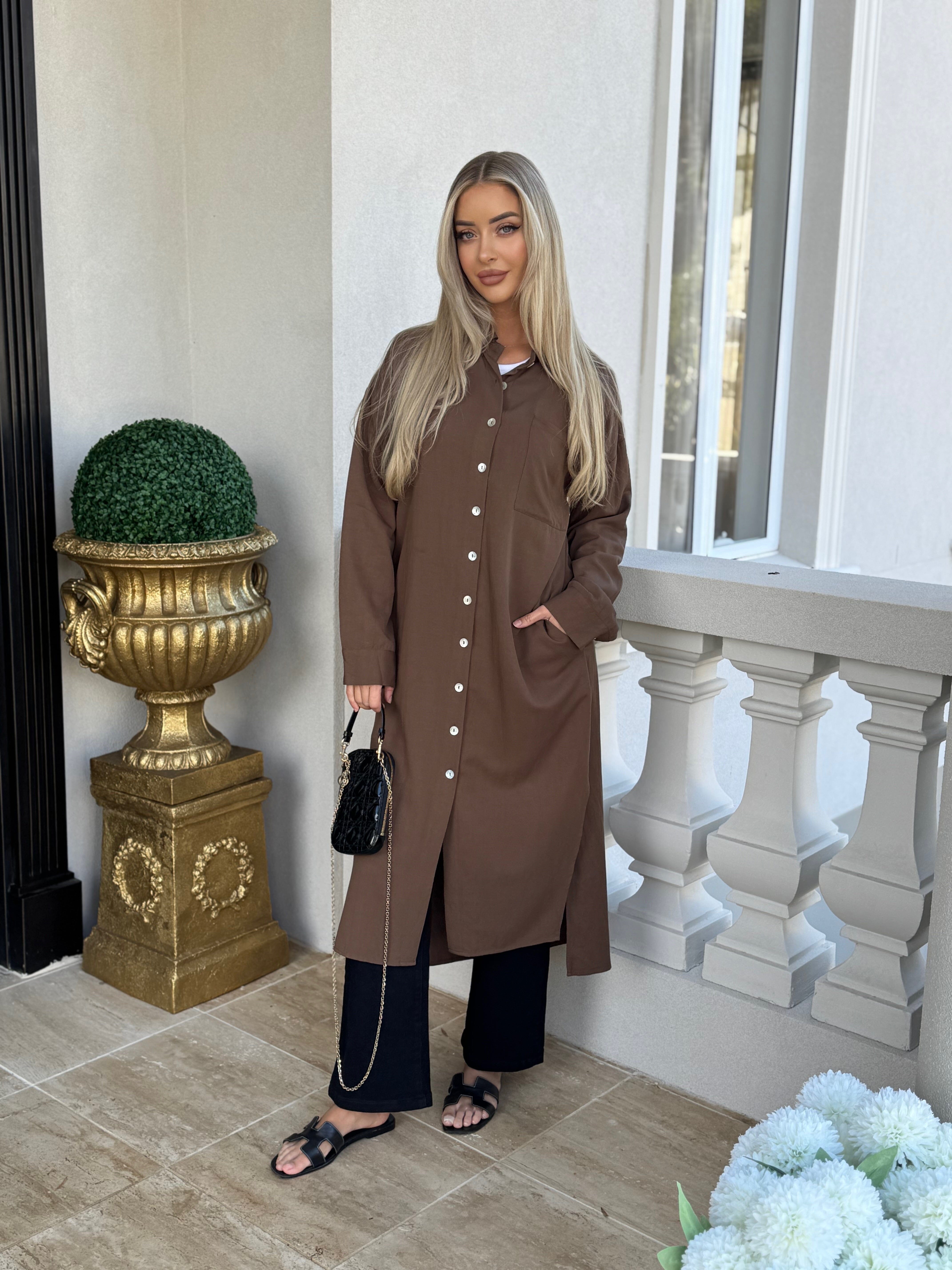 Linen Shacket