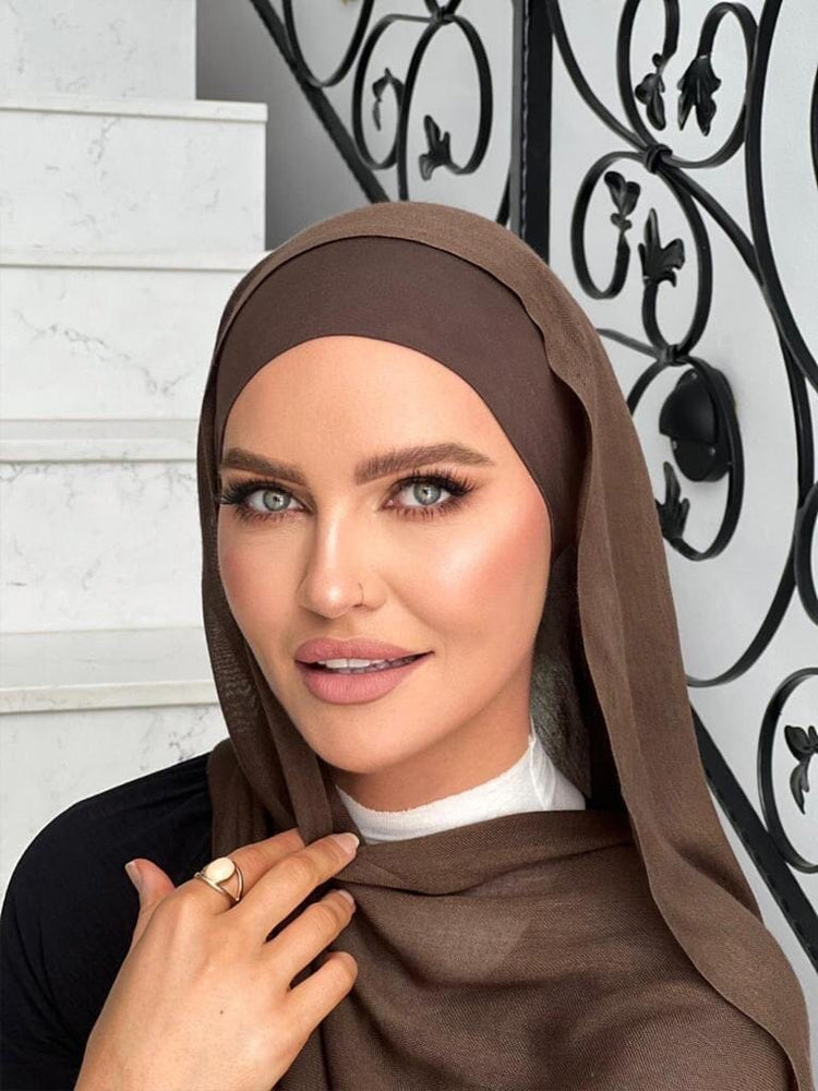 Khaki Hijab Set