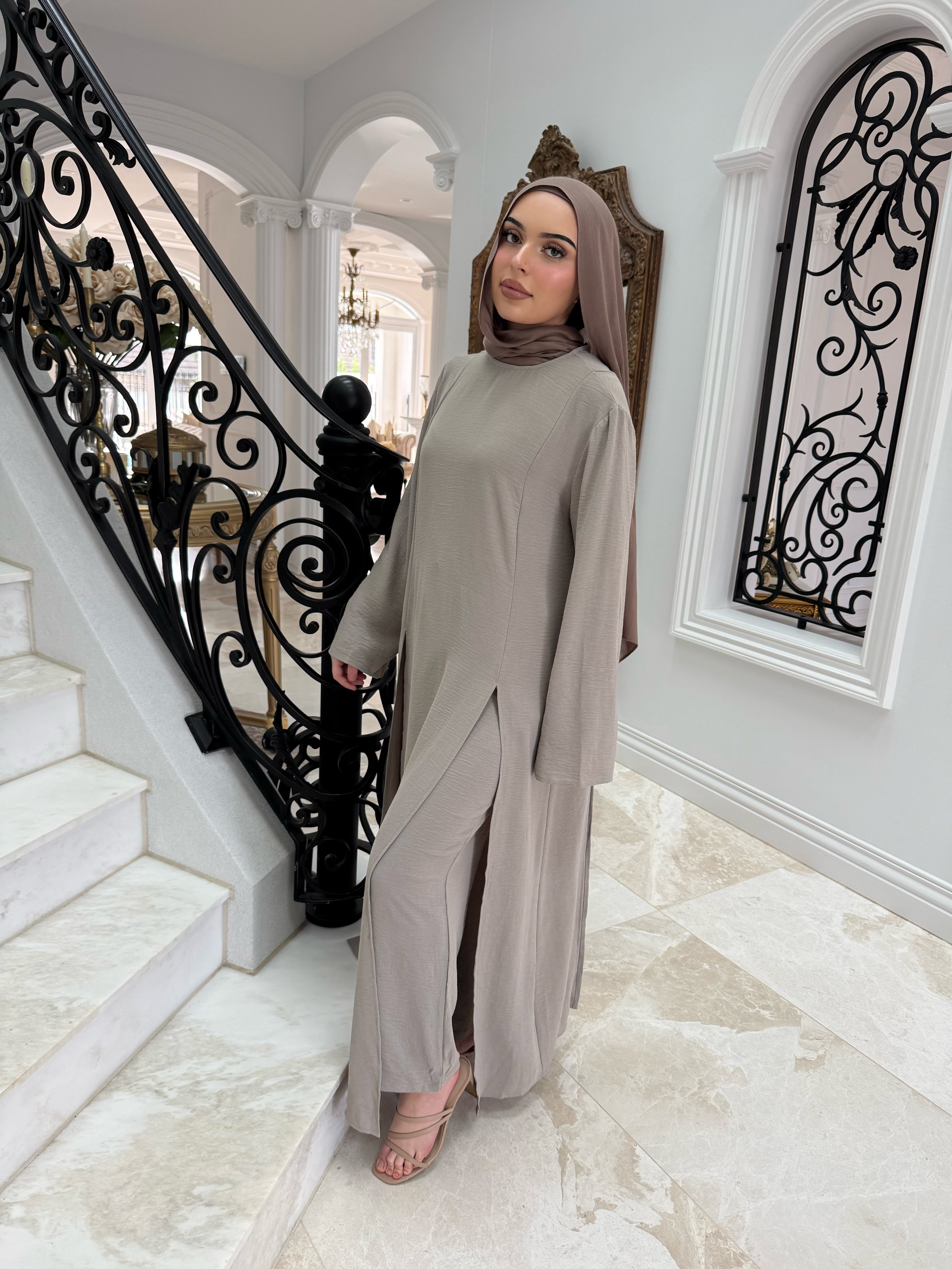Nourhan Split Tunic
