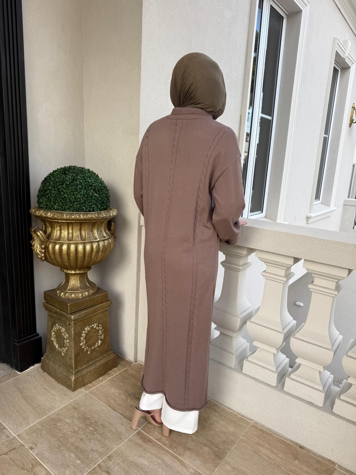 Braided Split Tunic