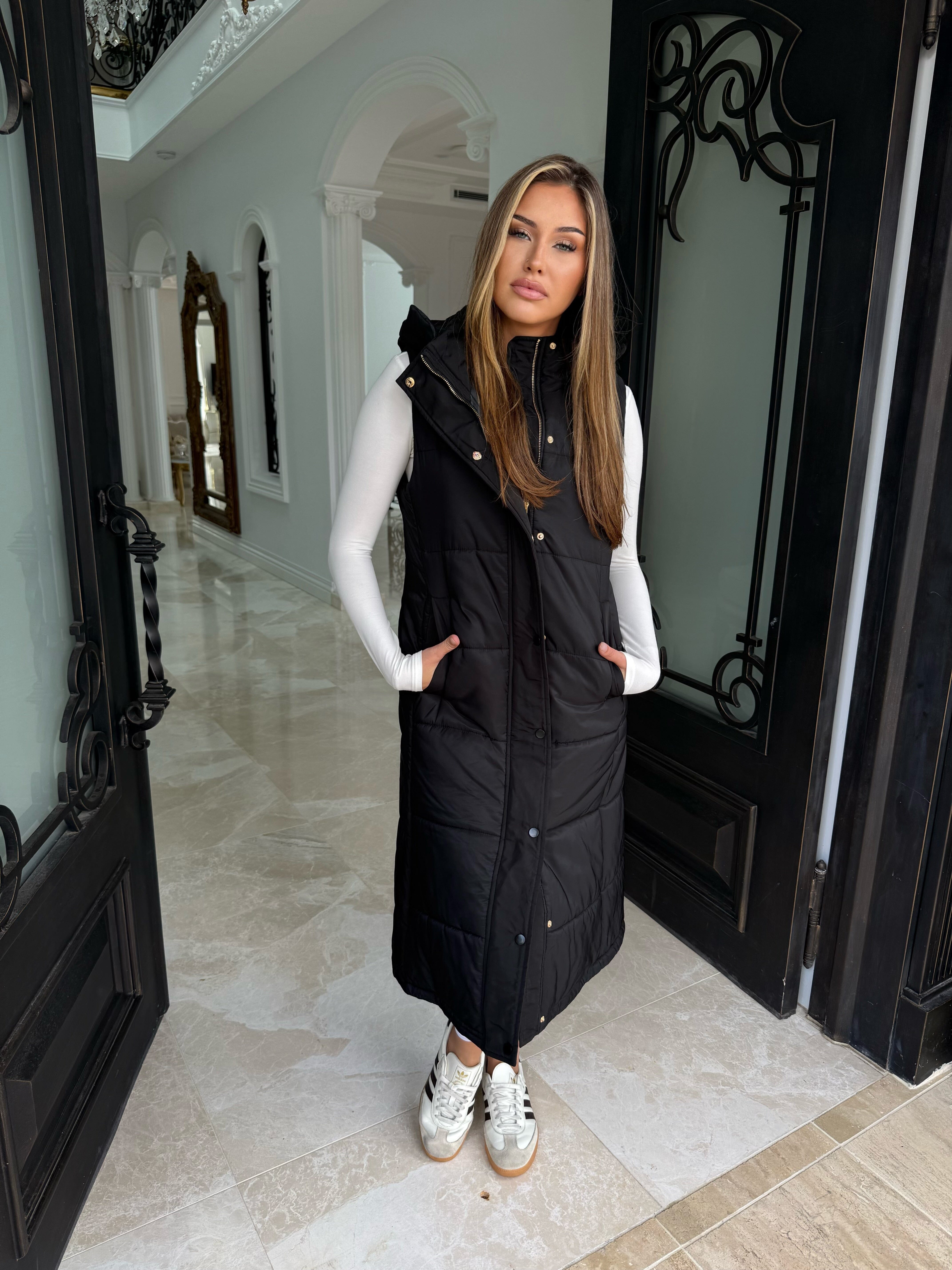 Bomber Puffer Vest
