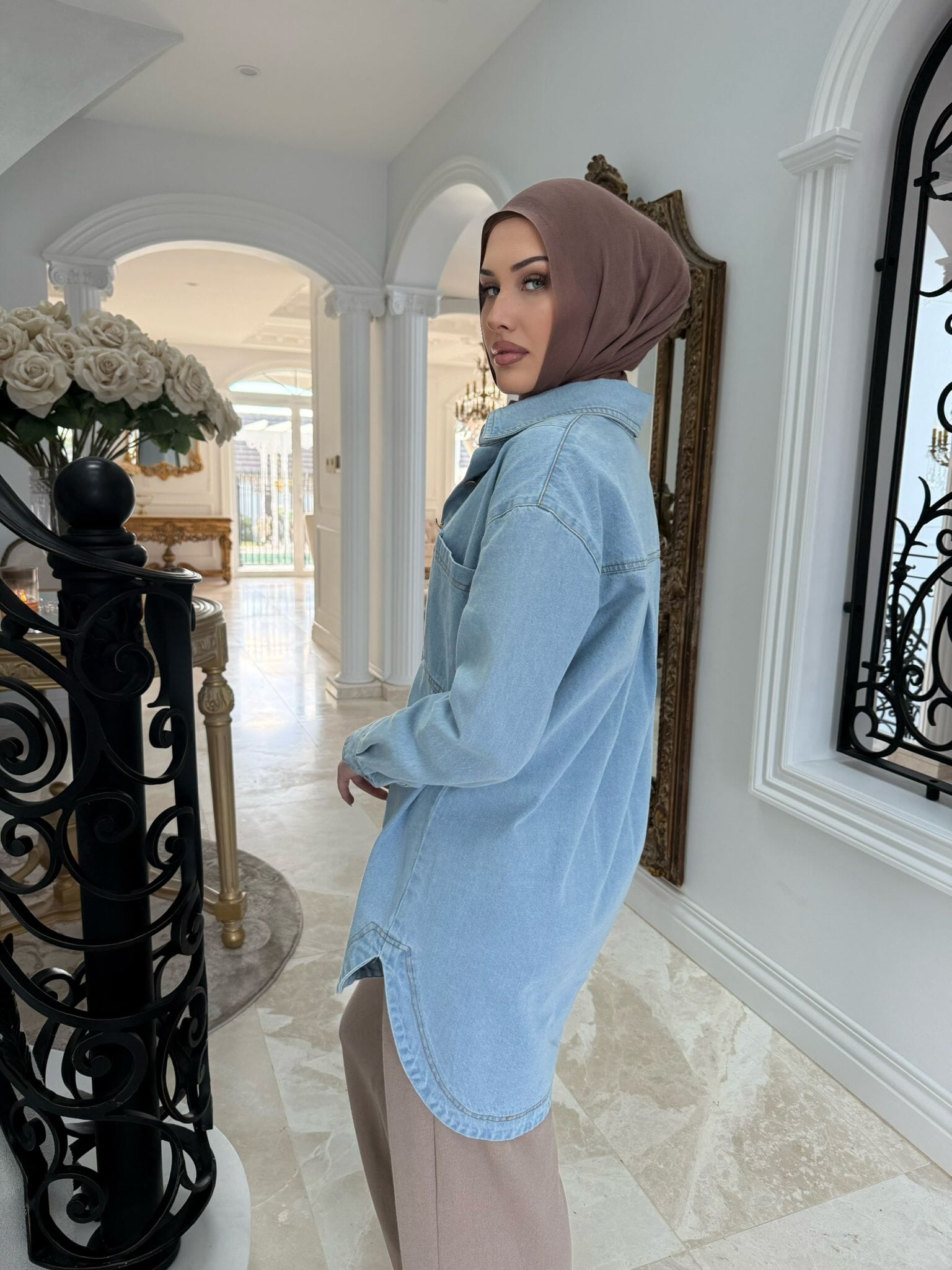 Denim Shacket