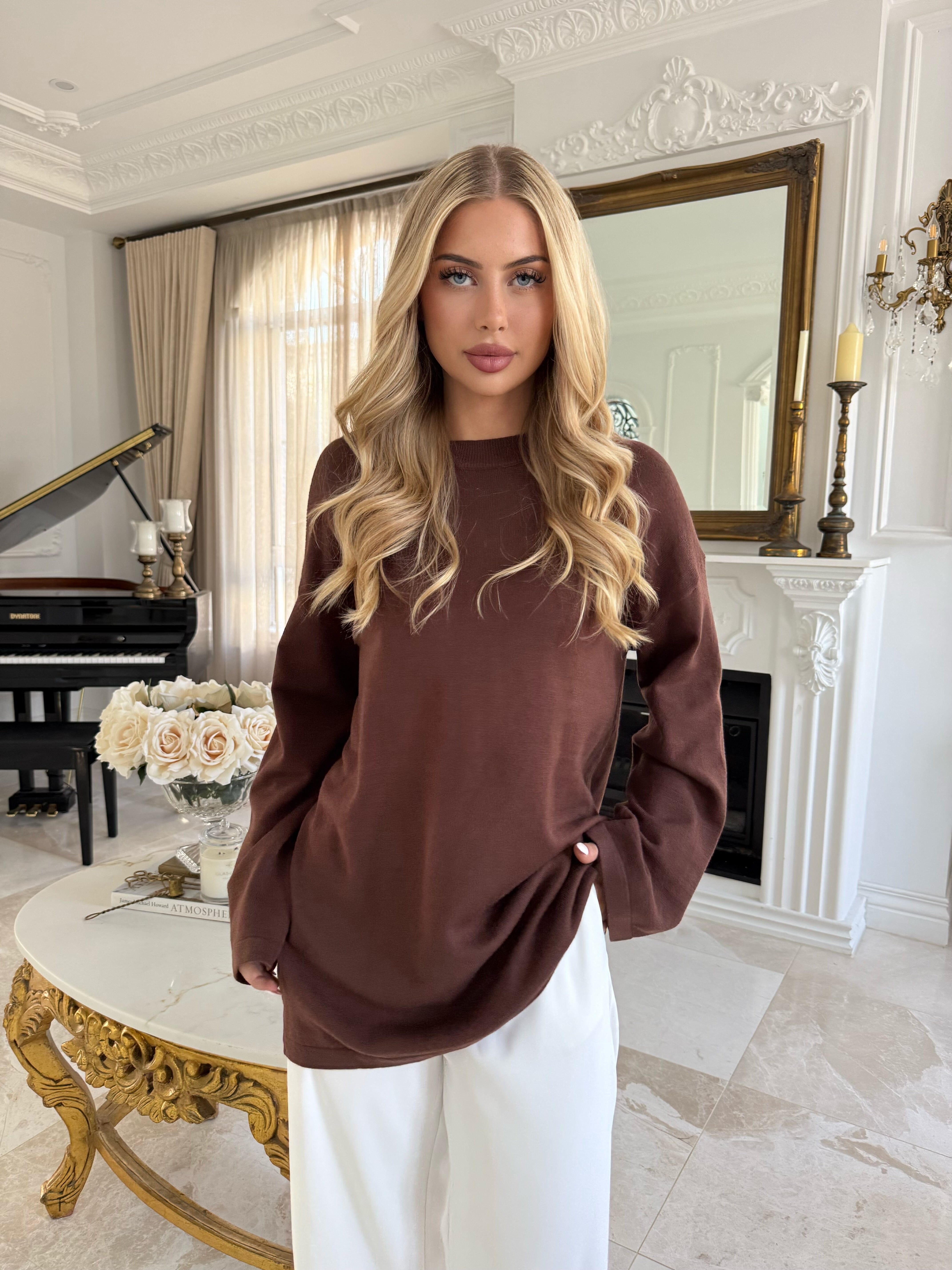 Crew Neck Soft Jumper