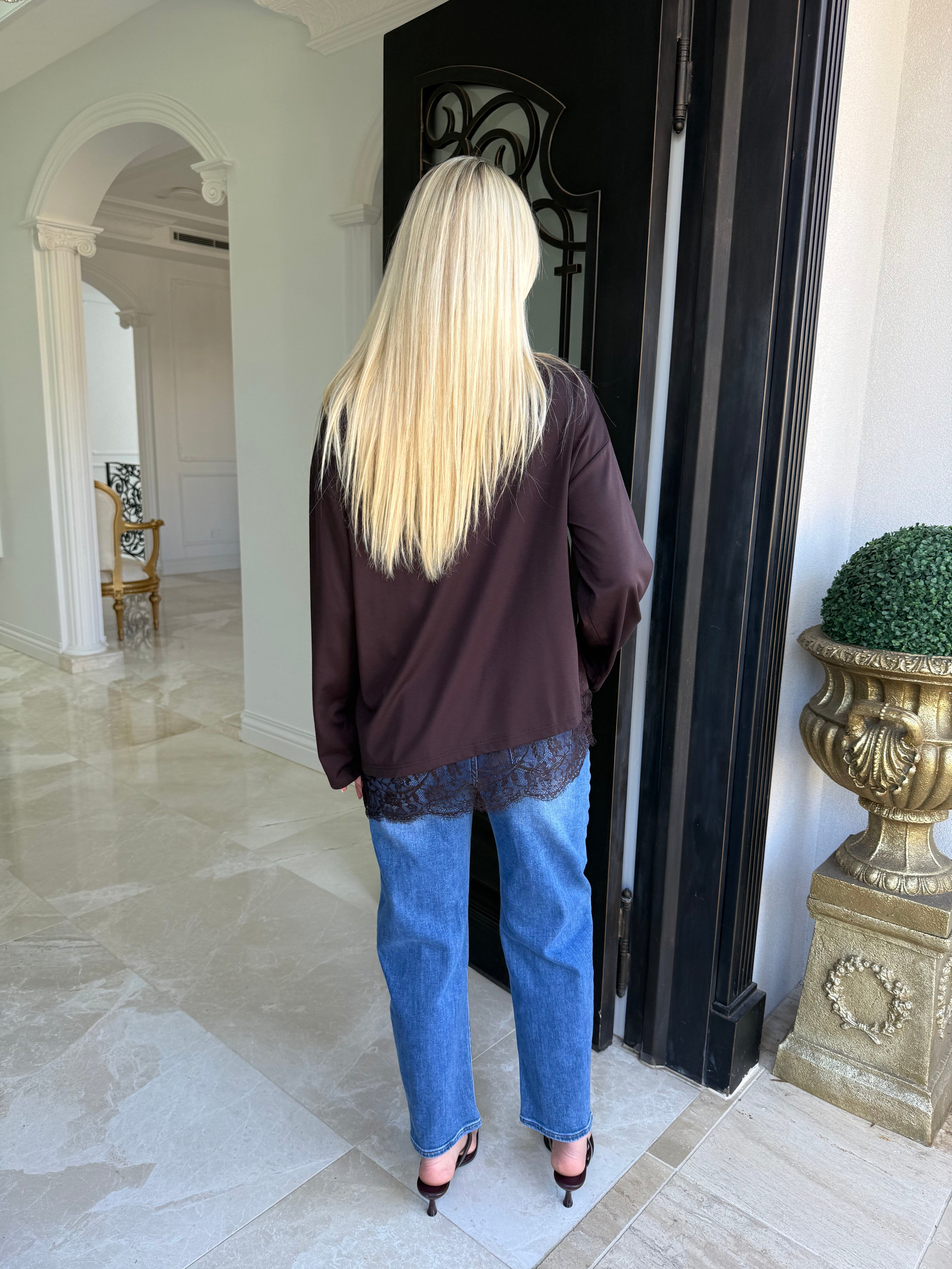 Lace Liquid Top