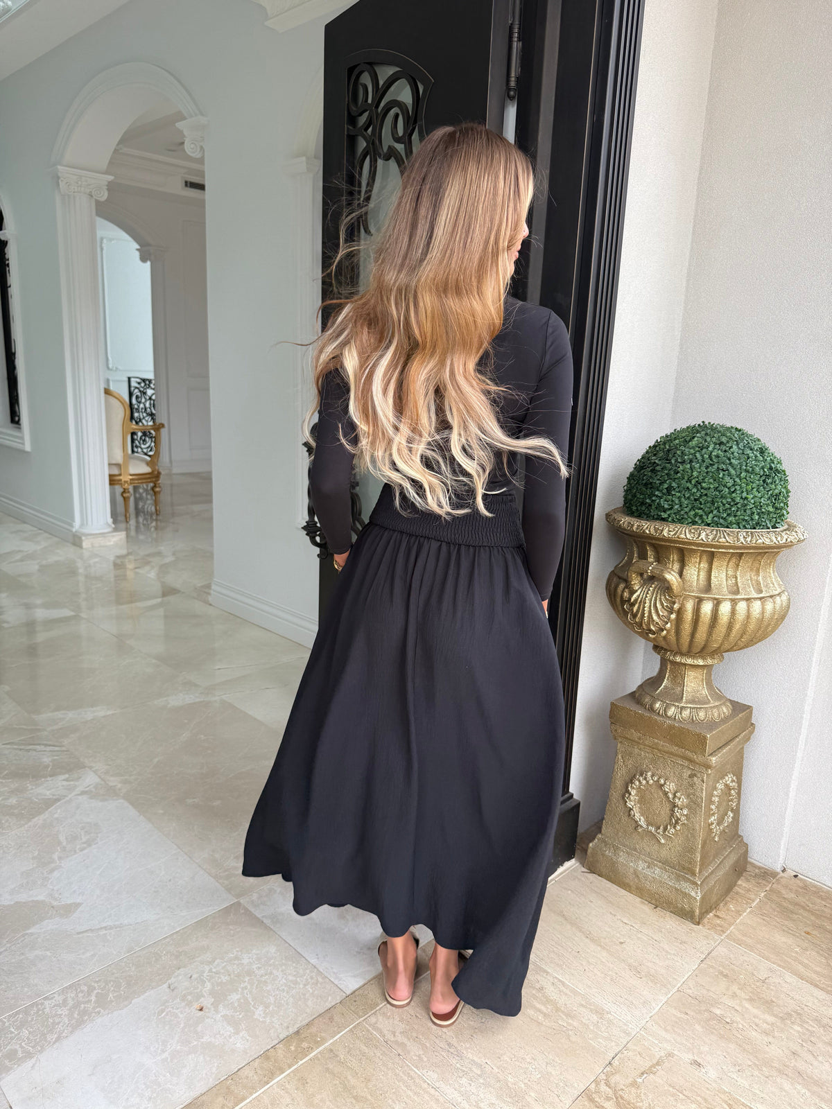 Milla Button Skirt