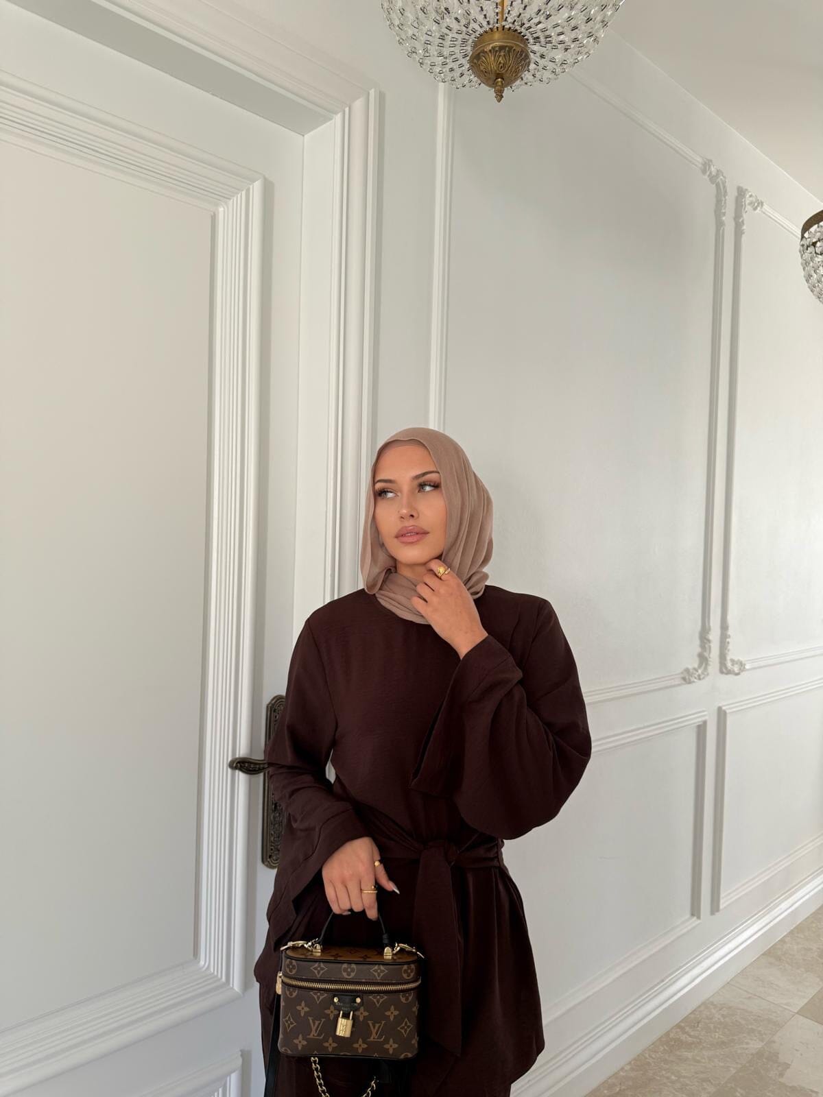 Bow Chiffon Set
