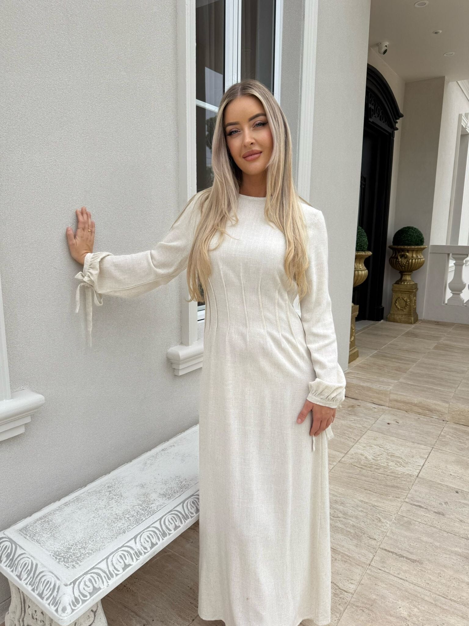 Hayaa Linen Dress