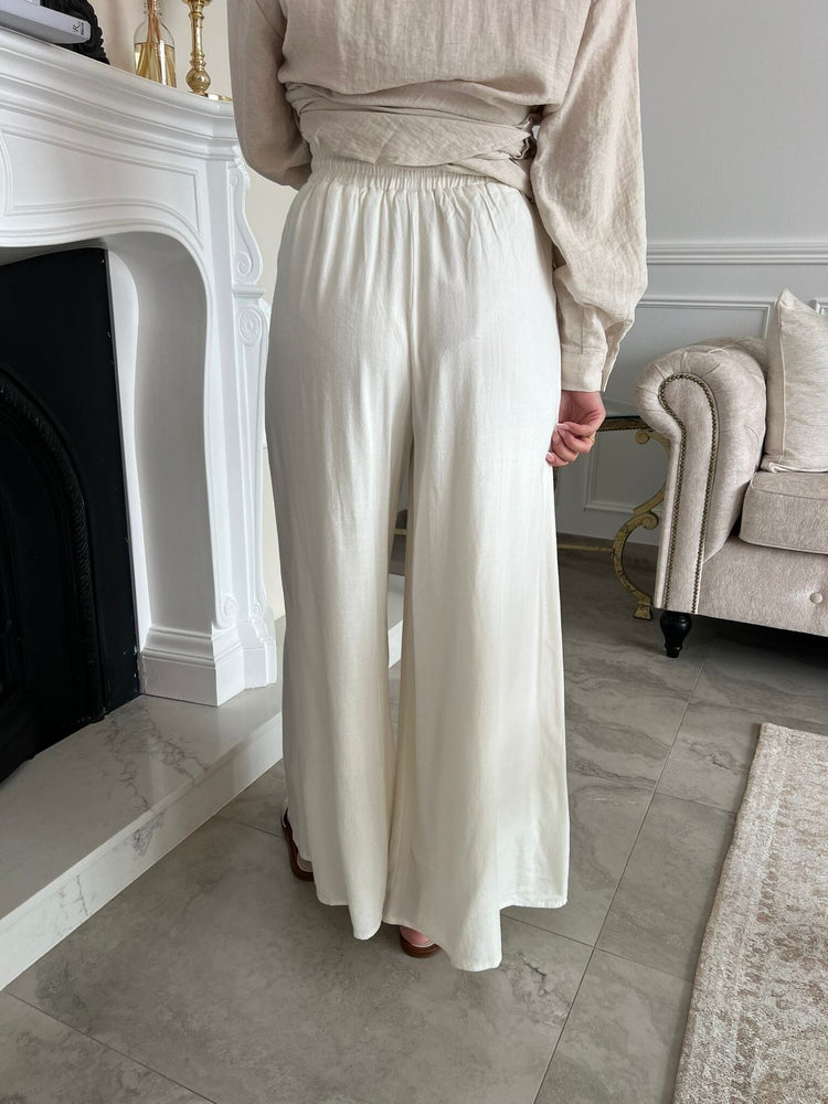 Linen Wide Pants