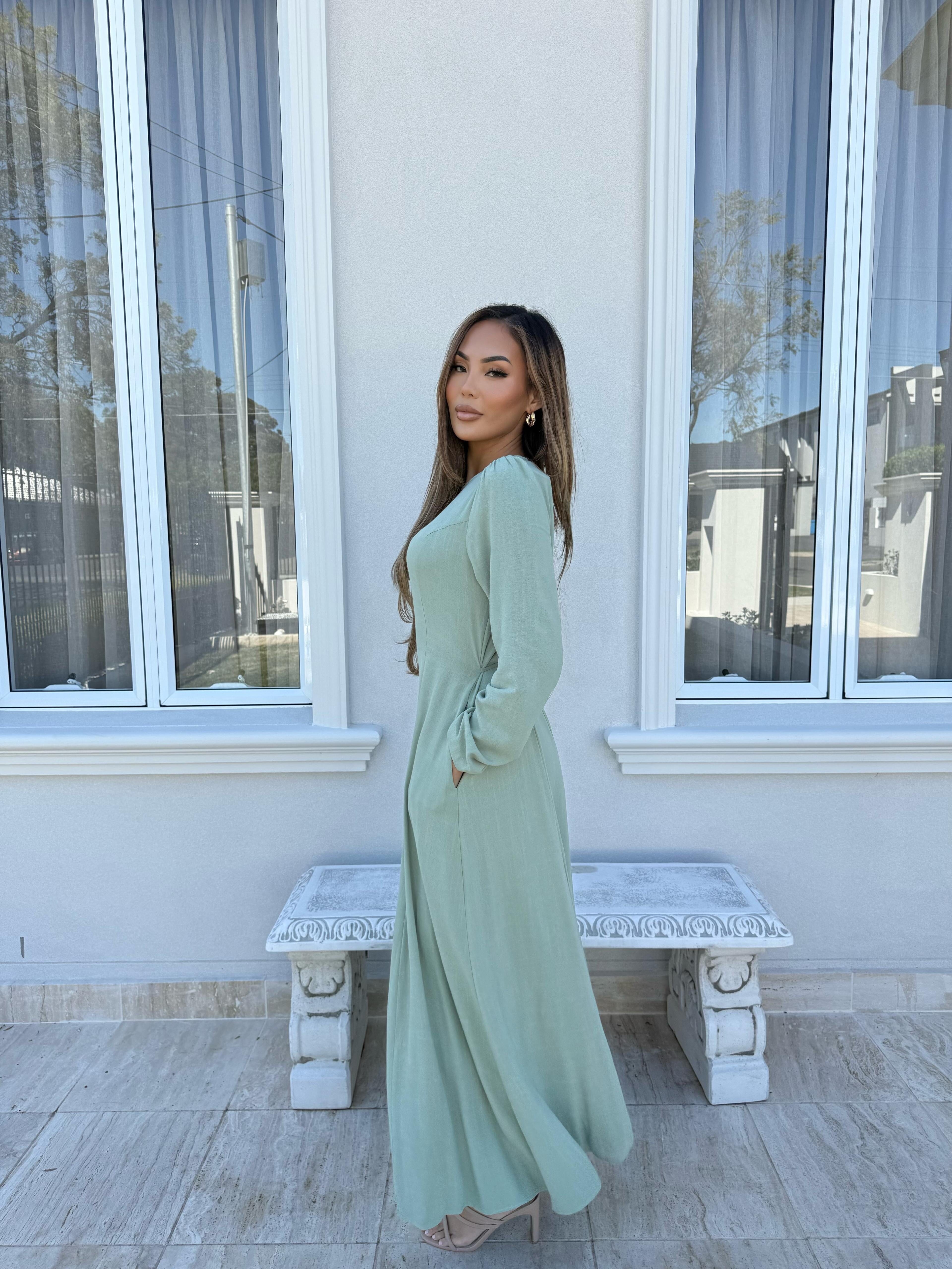 Amy Linen Dress