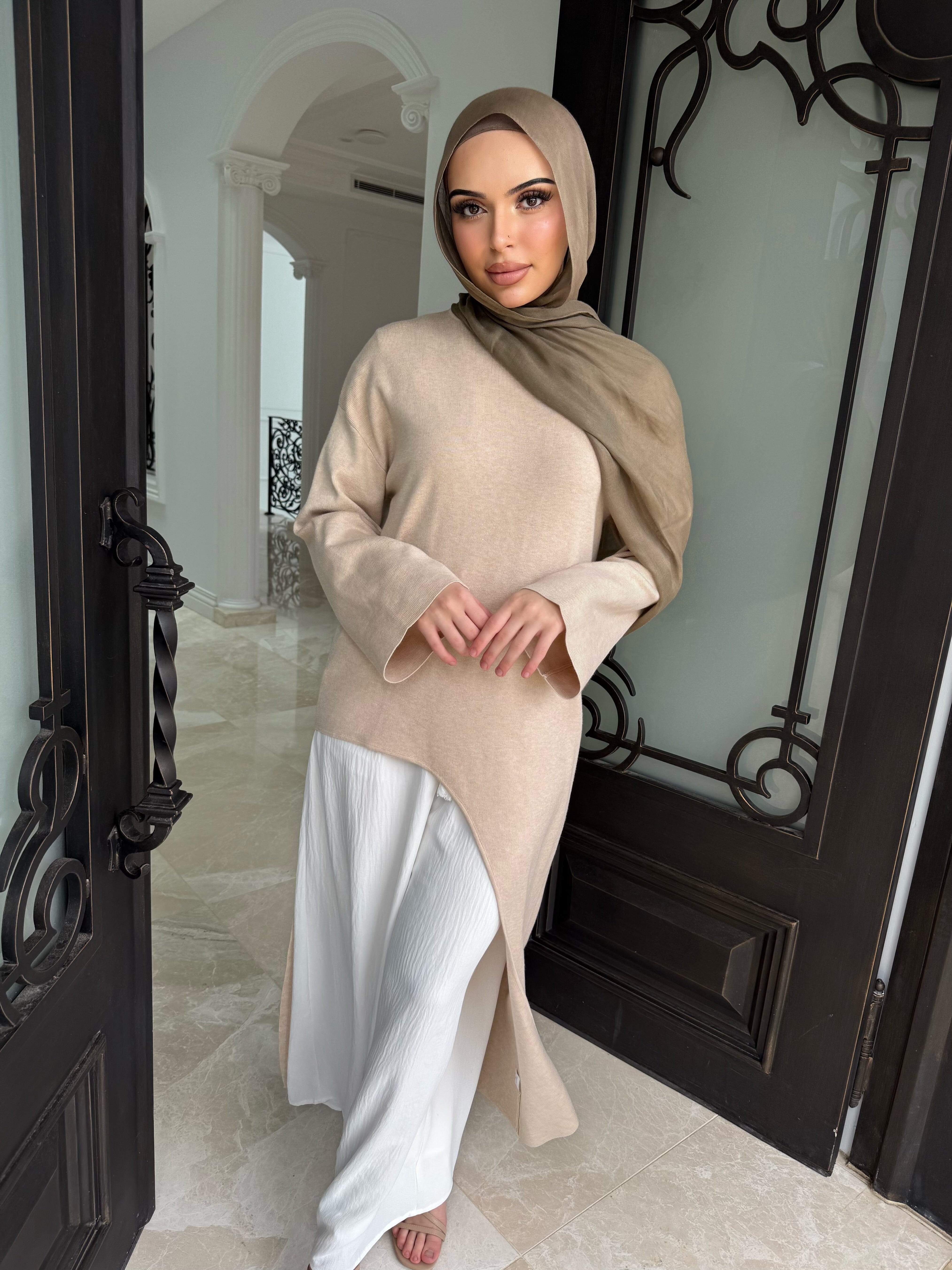Knit High-low Tunic
