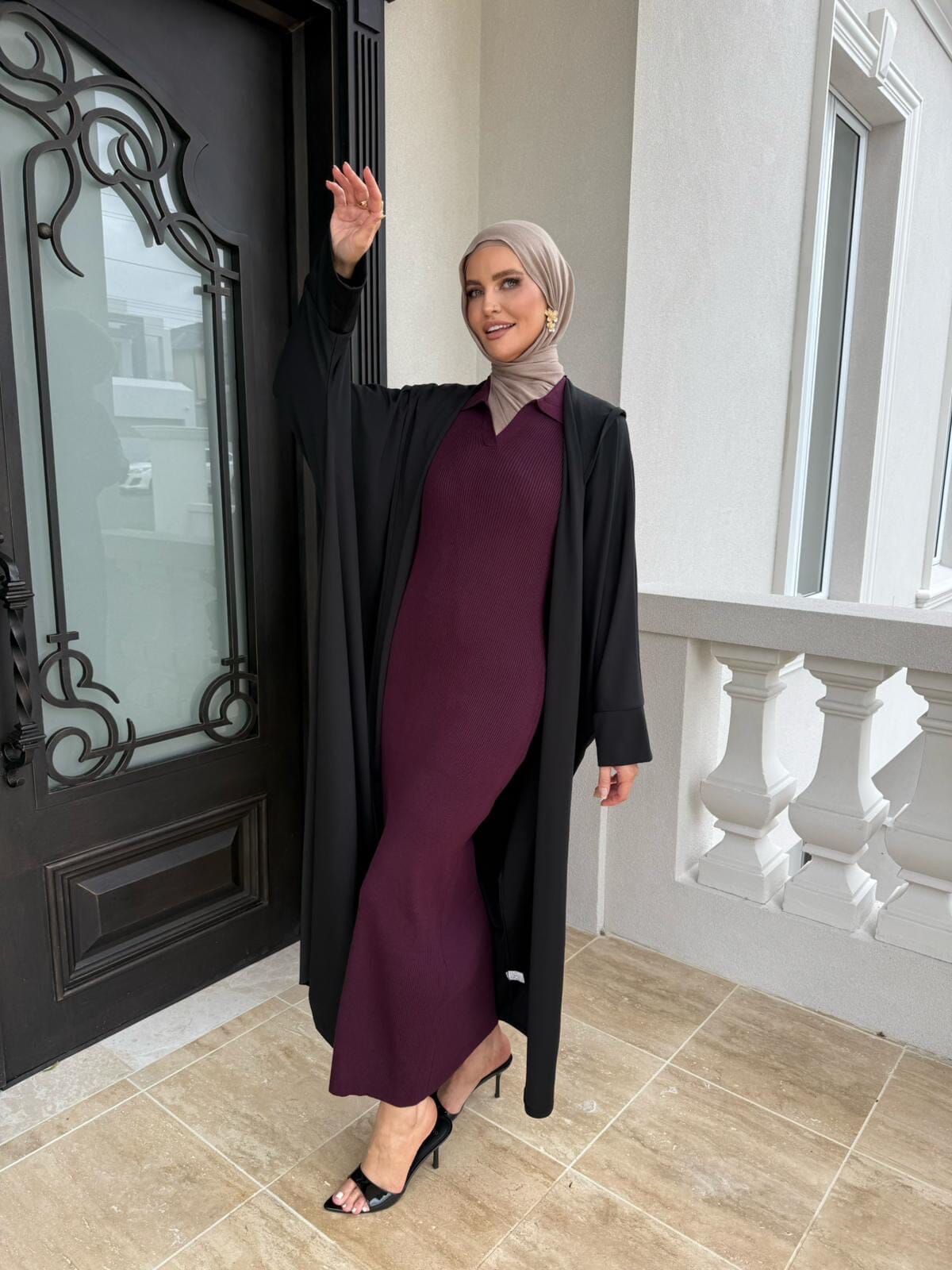 Ribbed Maxi Dress