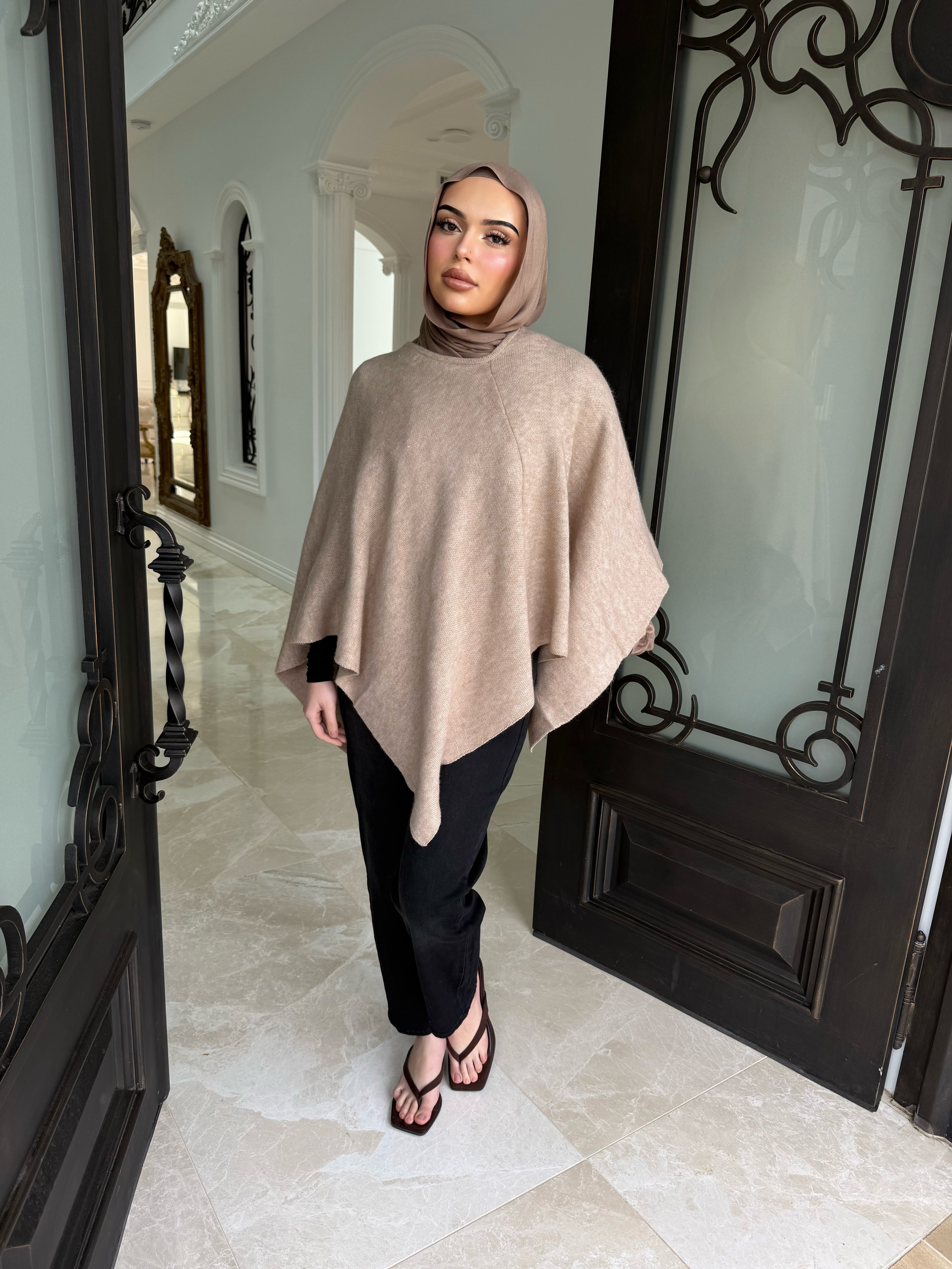 Knit Poncho