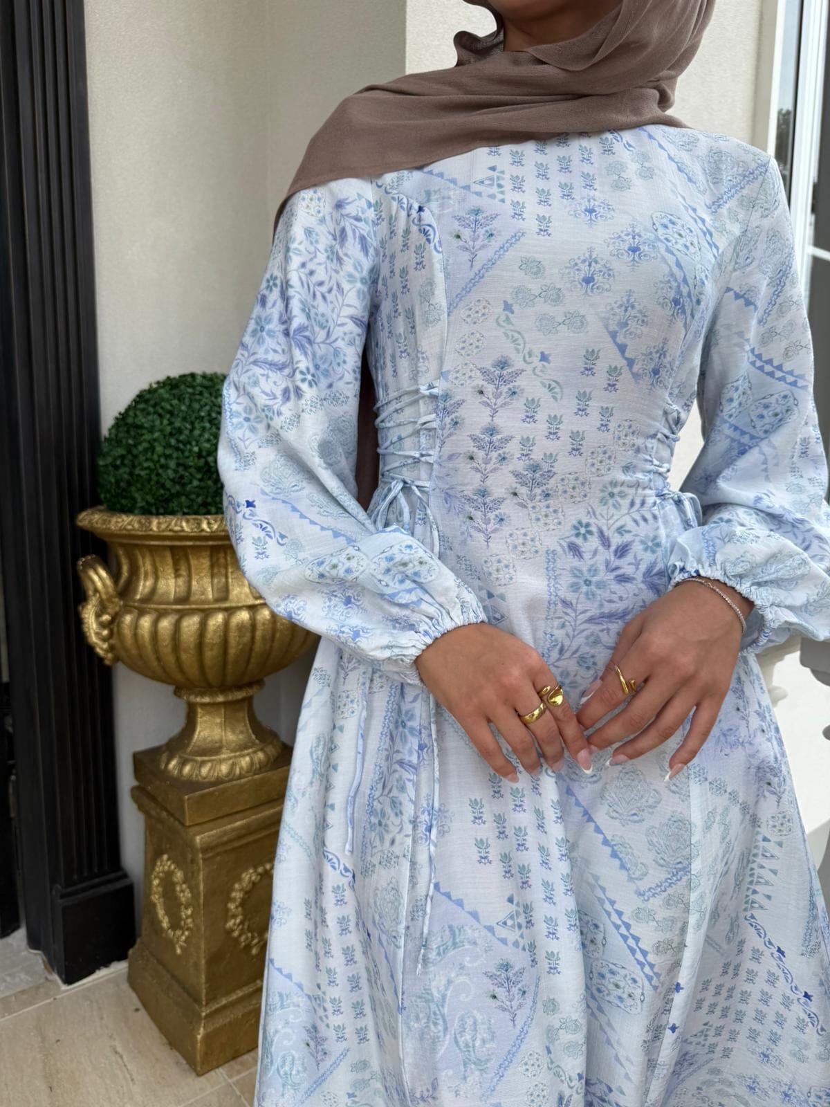 Blue Wish Tie Dreas