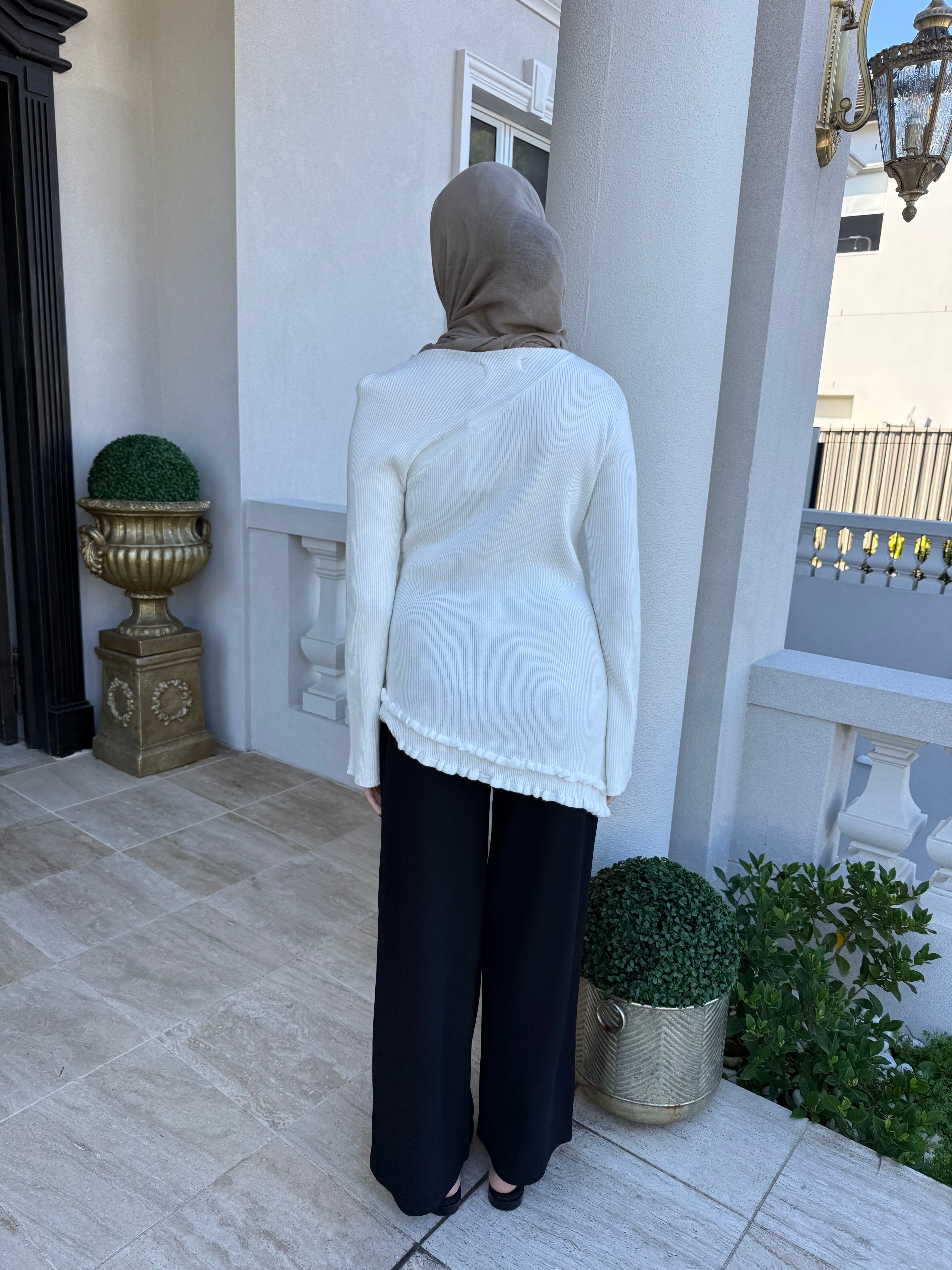 Frill Knit Jumper