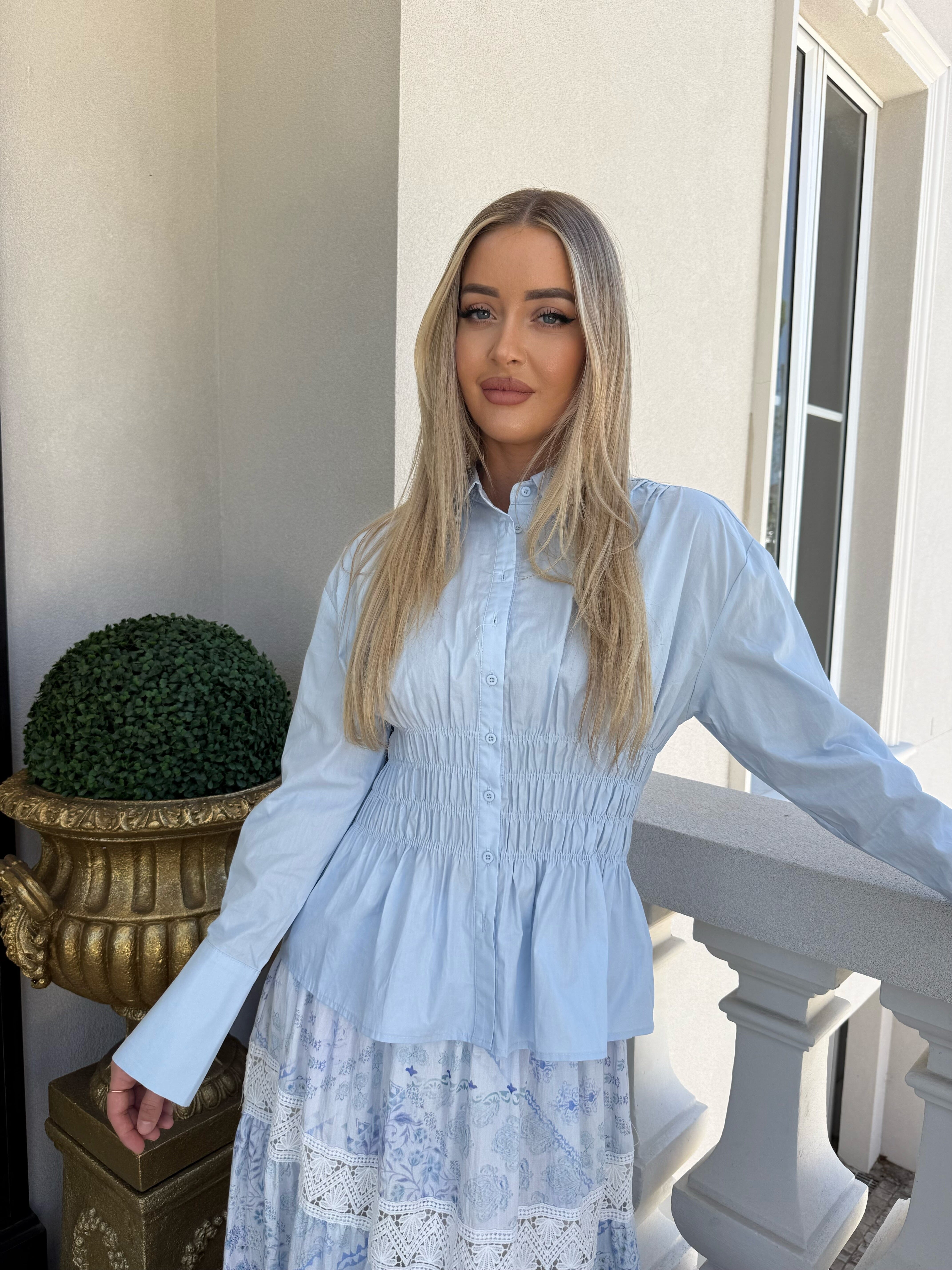 Gathered Shirt