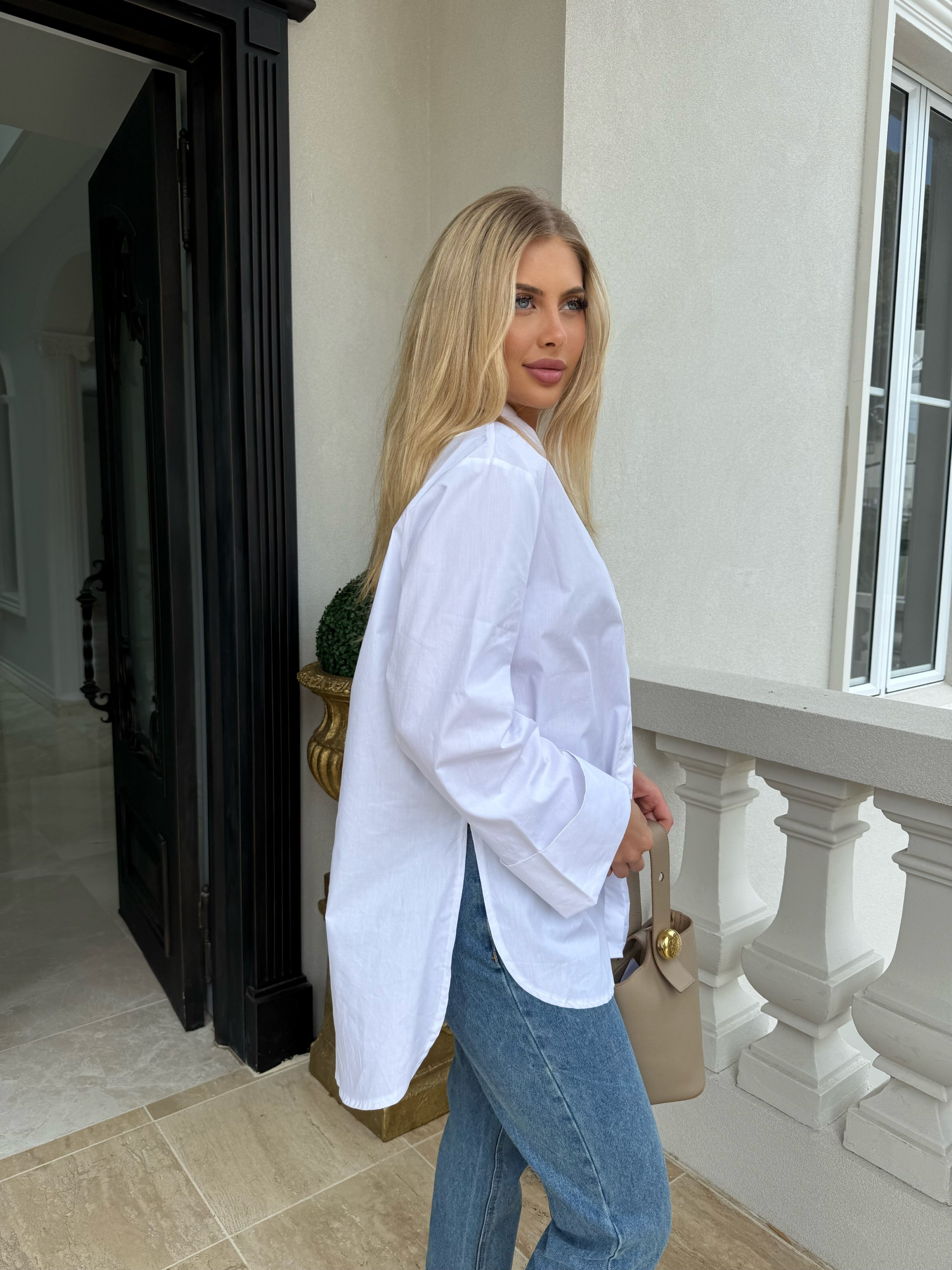 Oversized Cotton Shirt