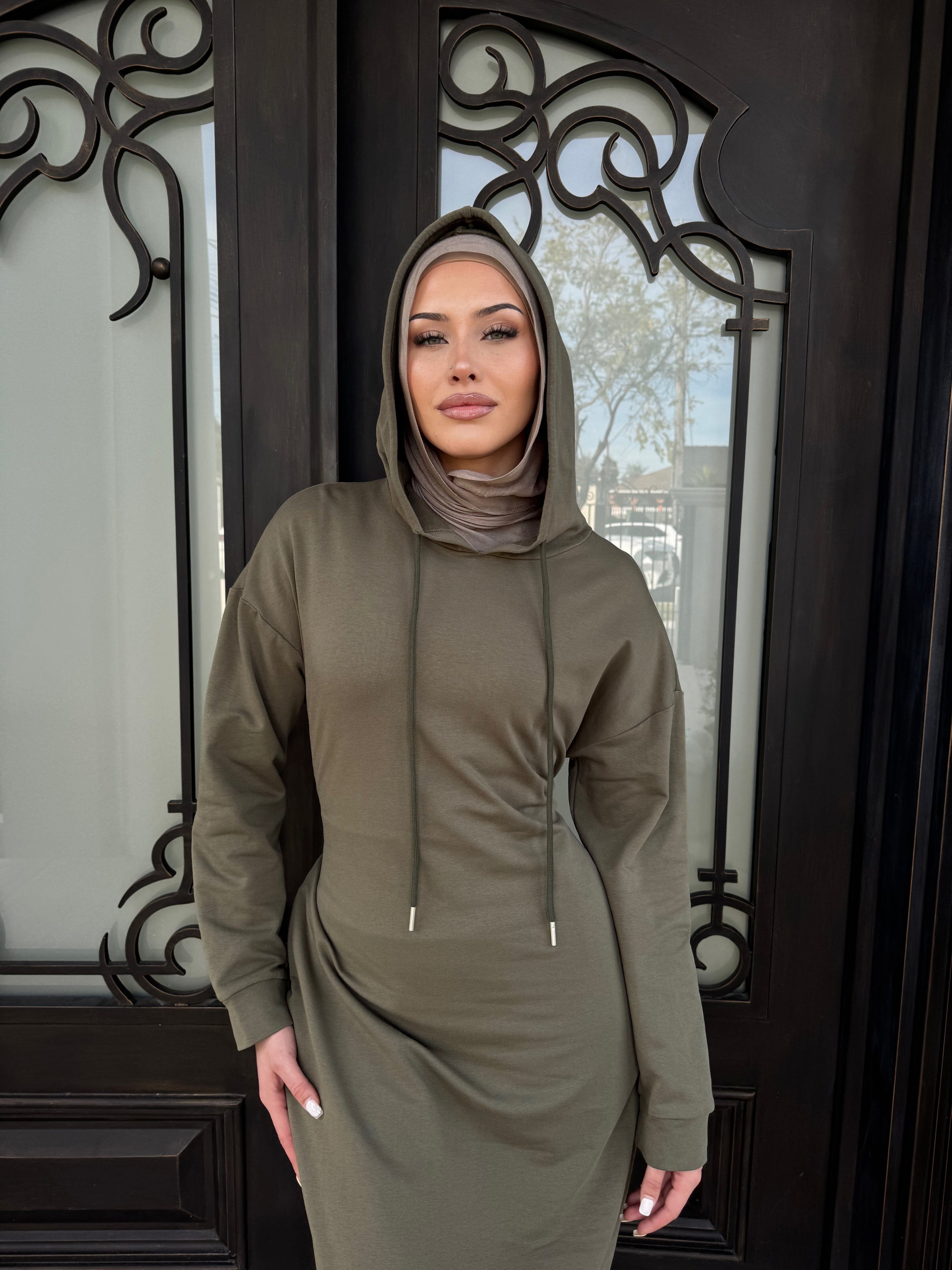 Hoodie Ponte Abaya
