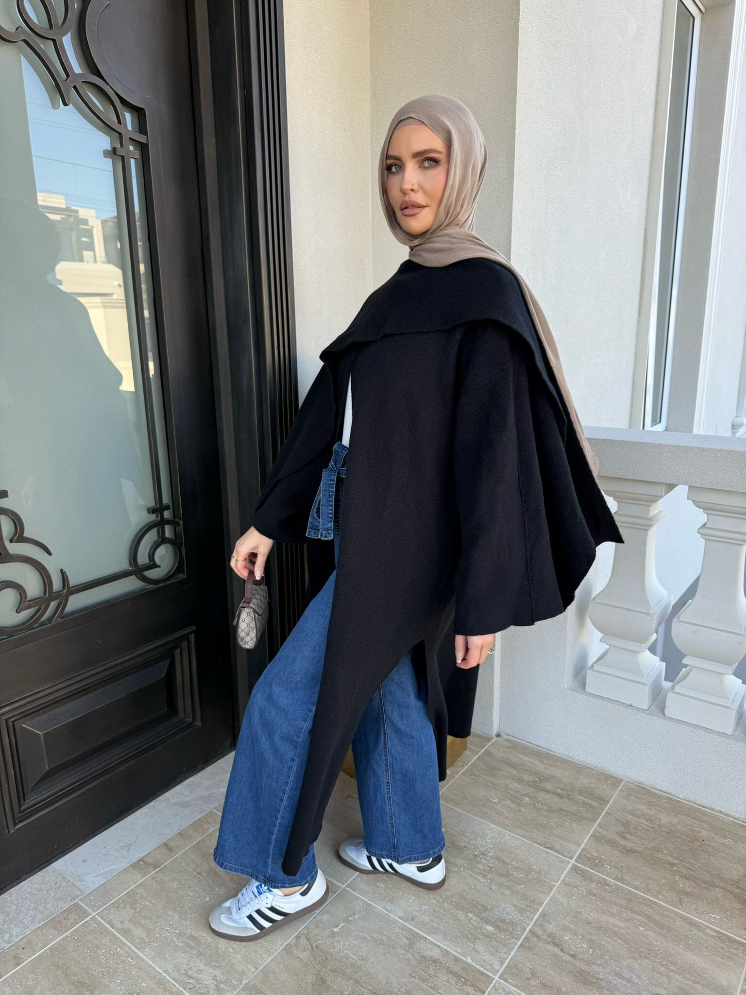 Scraf Poncho Coat