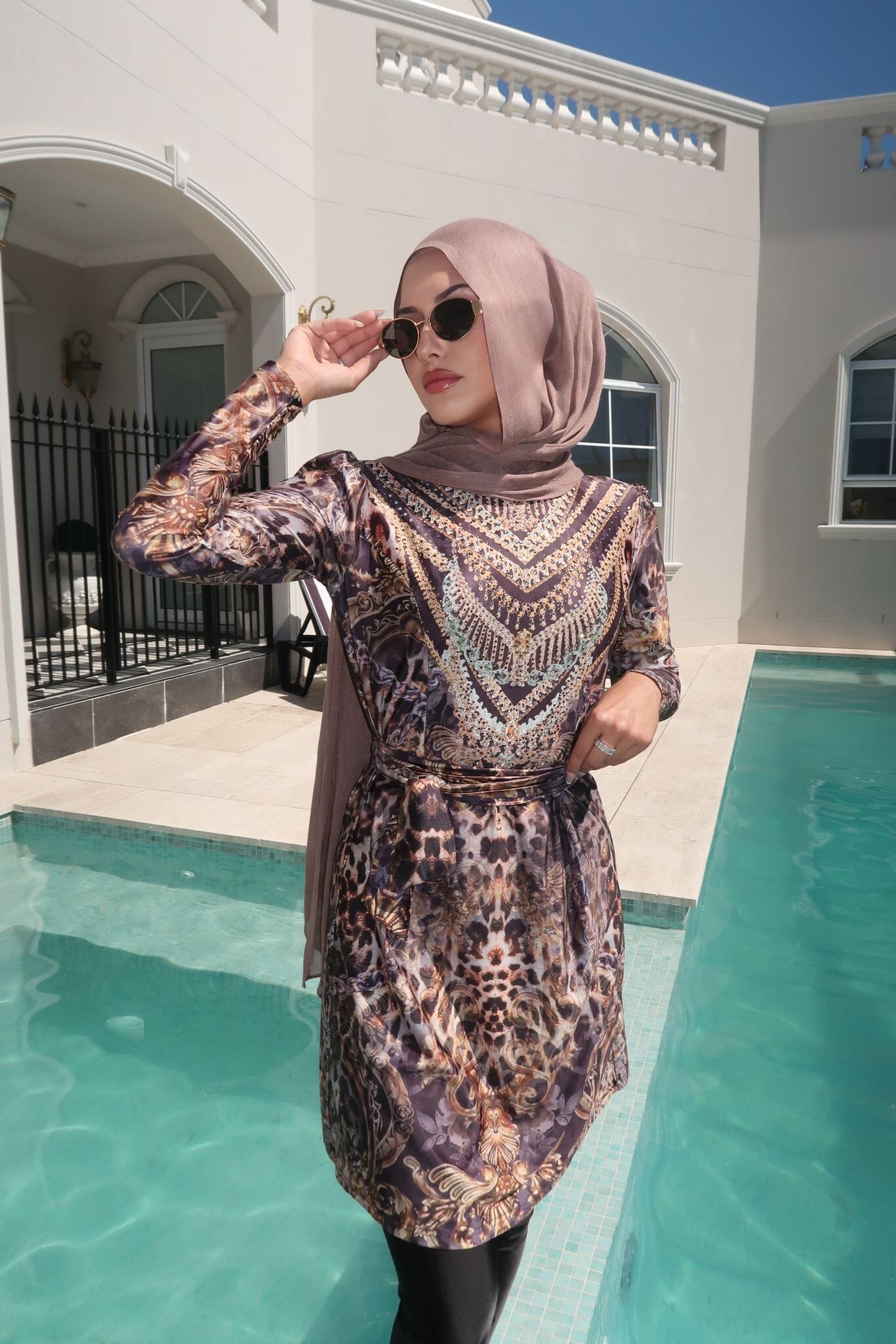 Warm Resort Twilight Tunic
