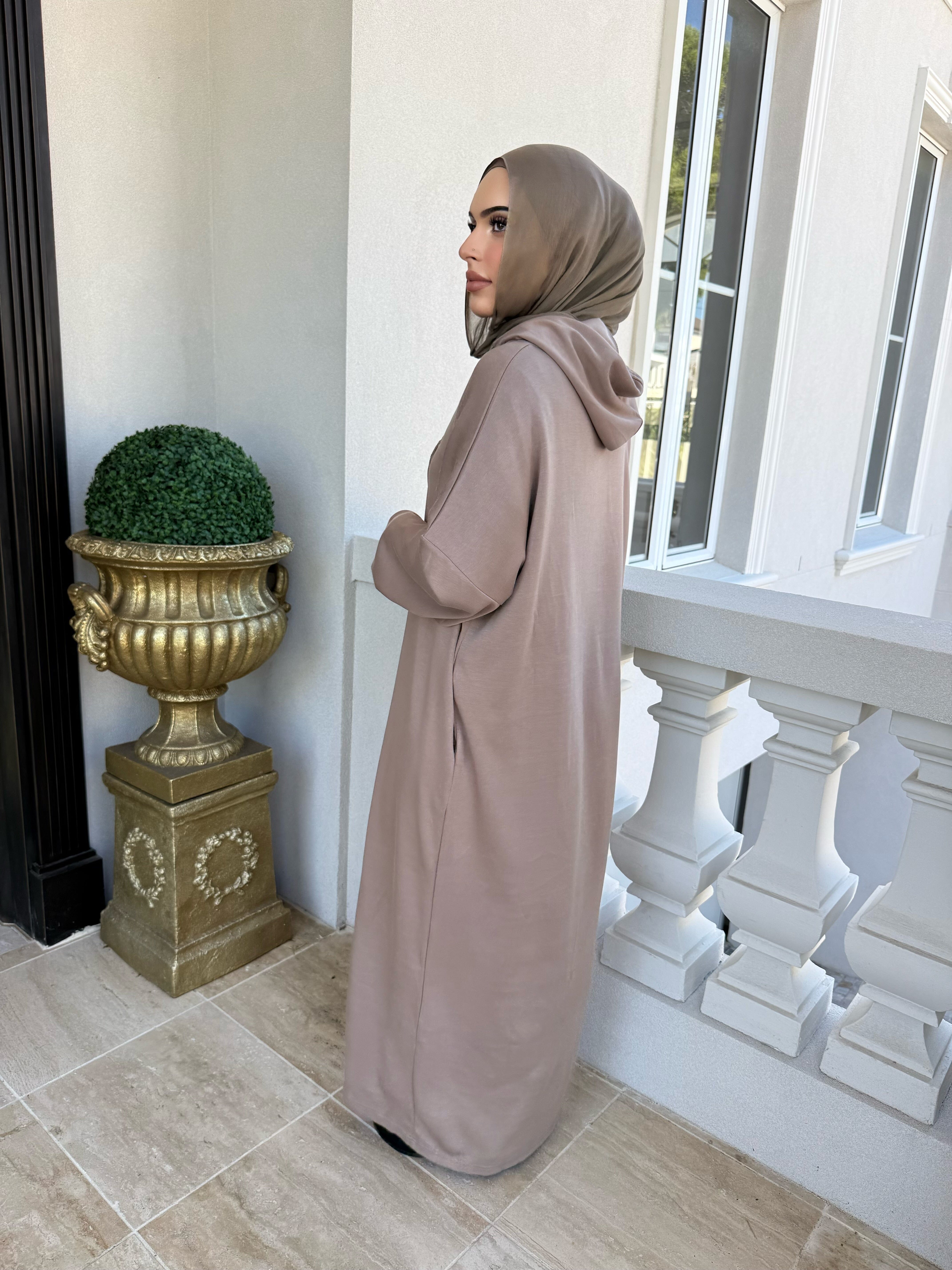 Hoodi Soft Ponte Abaya
