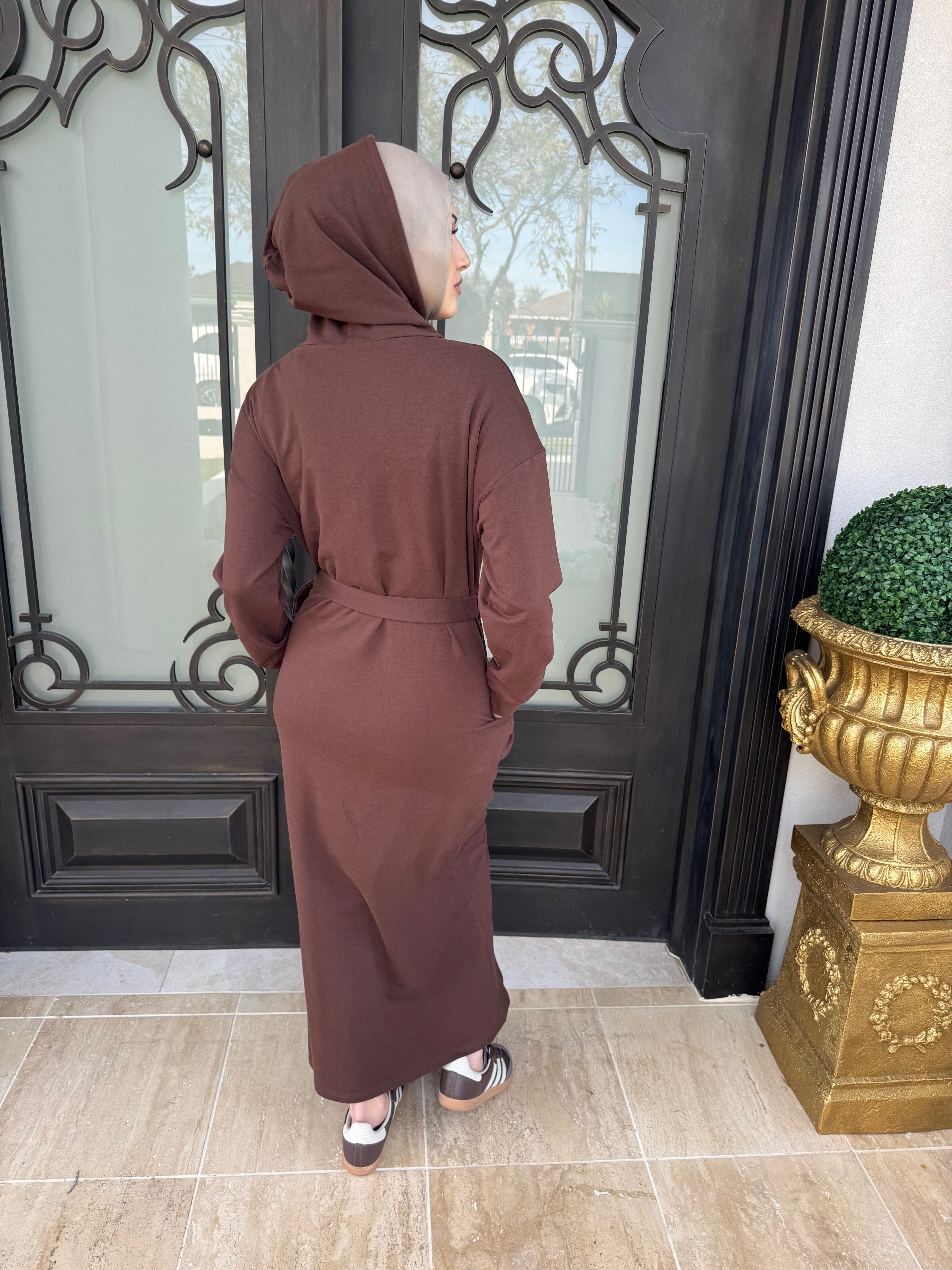 Hoodie Ponte Abaya