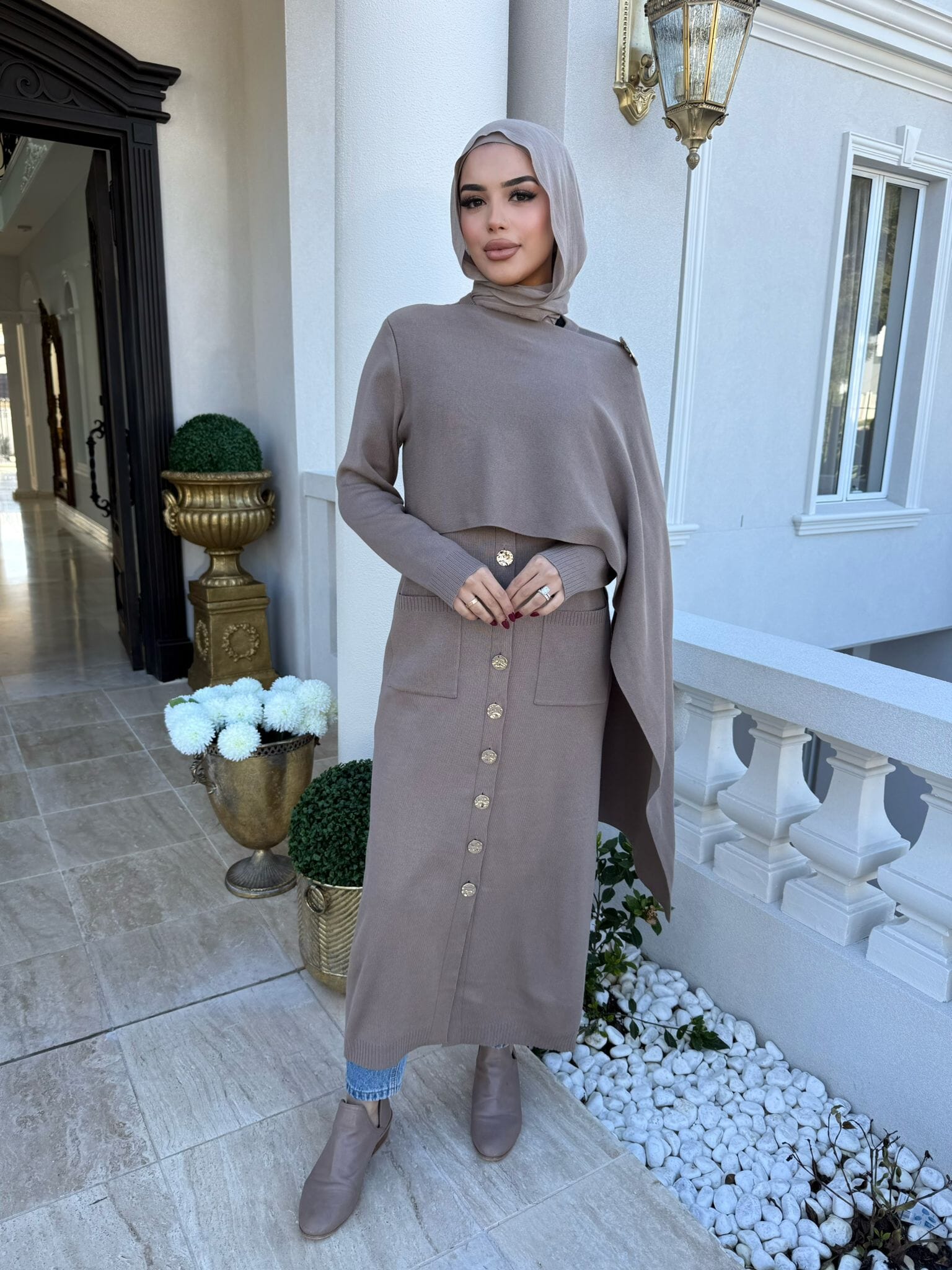 Shawl Knit Cardigan